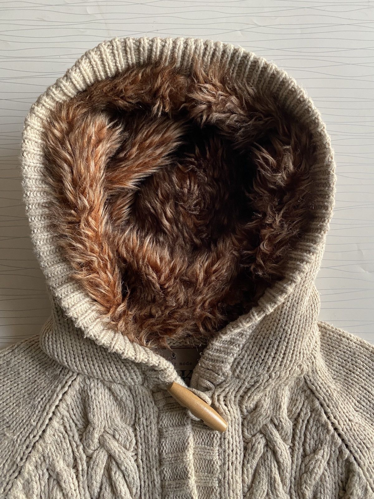 Bershka Bershka Knit LGB If Six Was Nine Style Fur Jacket Size US M / EU 48-50 / 2 - 5 Thumbnail
