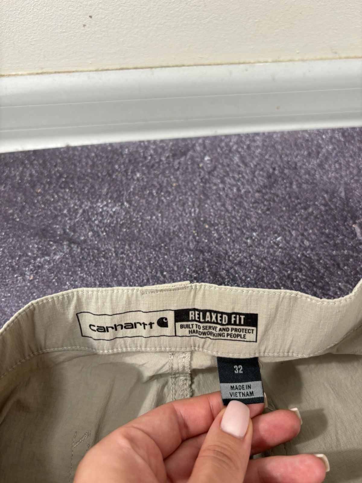 Carhartt Vintage Carhartt Y2K Relaxed Fit Work Hype Carpenter Shorts Size US 32 / EU 48 - 15 Thumbnail