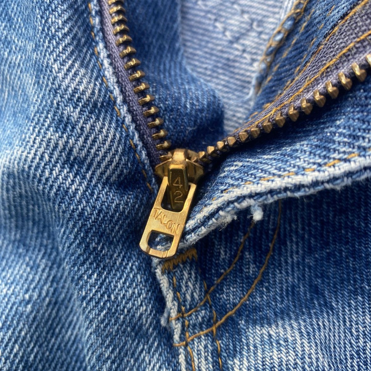 Levi's Vintage Clothing × Vintage 1970s Levis Talon Boot Cut Flare Size US 27 - 10 Thumbnail