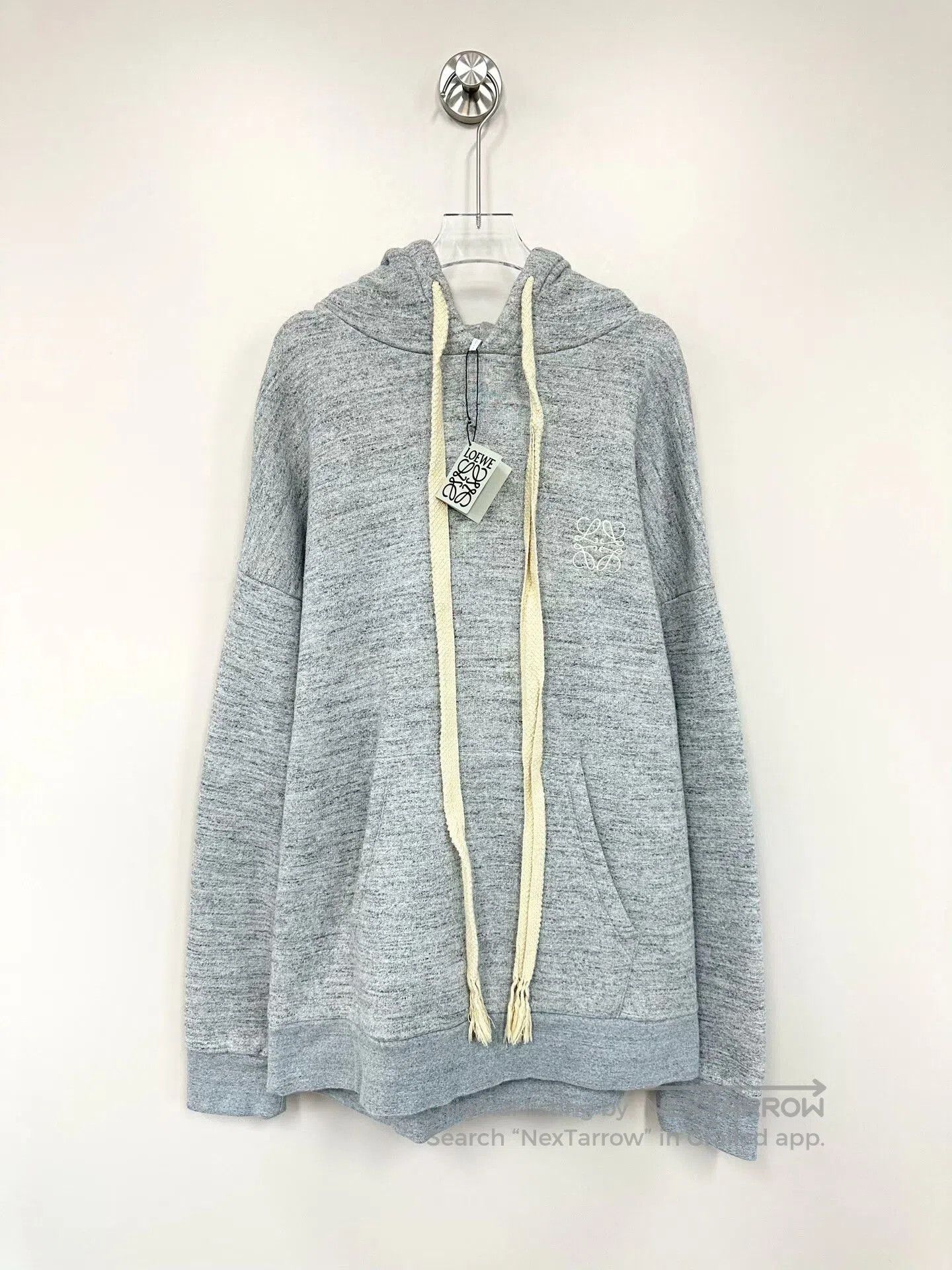 Loewe Loewe Gray Embroidered Logo Hoodie. Size US M / EU 48-50 / 2 - 1 Thumbnail