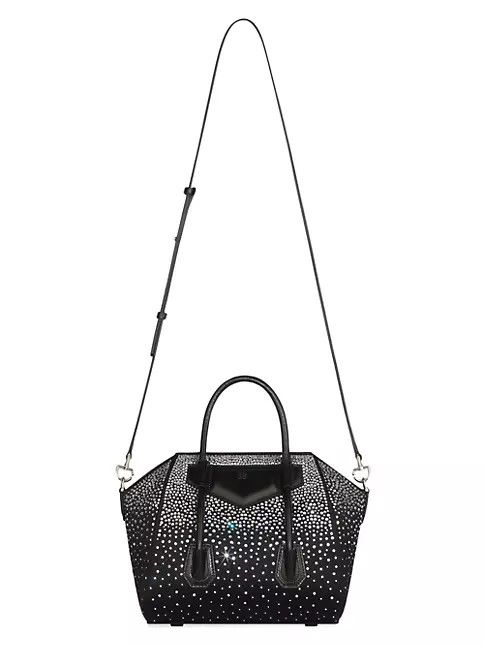 Givenchy o1srvl11e1224 Size: OS/Mini Antigona Lock Bag in Black Size ONE SIZE - 2 Thumbnail
