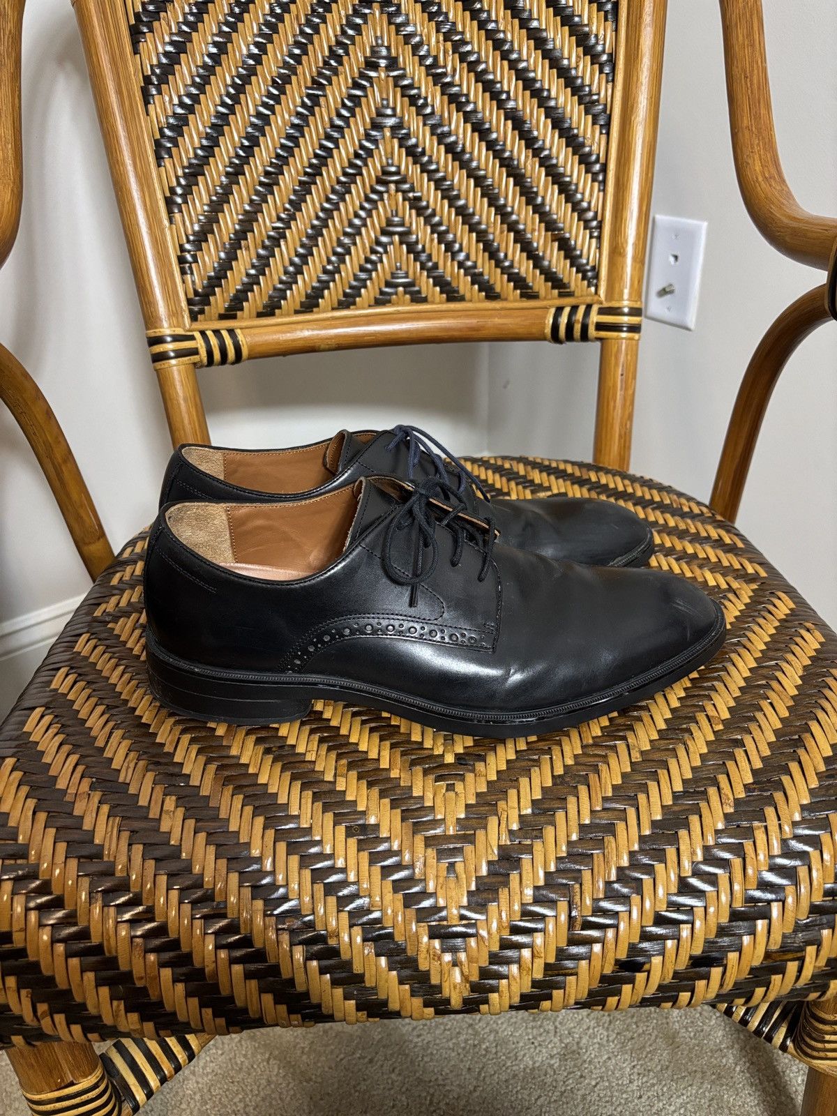 Johnston & Murphy Johnston & Murphy Ronan Wingtip Shoes 158051 Size 11.5 Size US 11.5 / EU 44-45 - 3 Thumbnail
