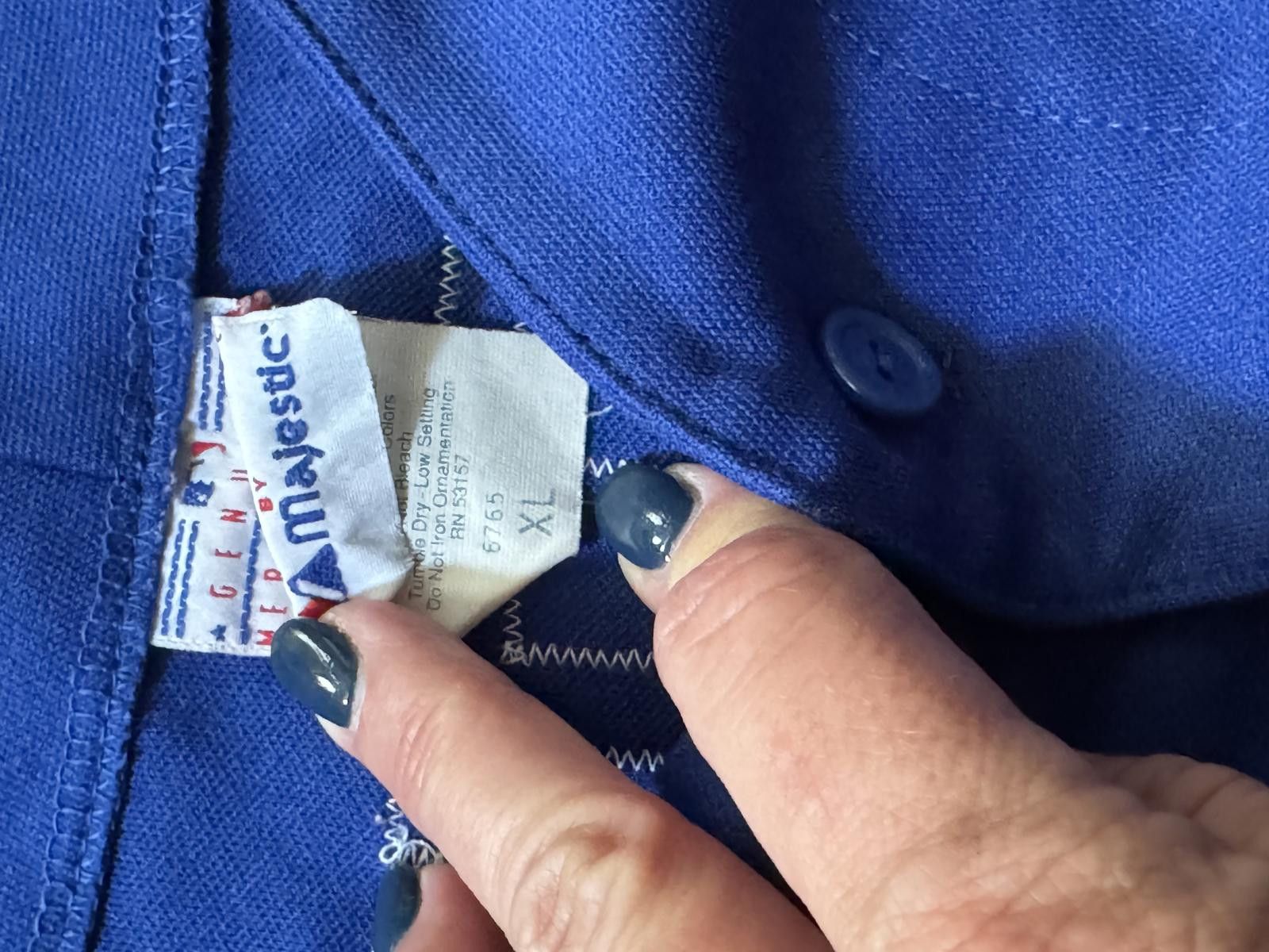 Majestic Vintage Joe Carter Toronto Blue Jays Majestic Jersey [] Size ONE SIZE - 6 Thumbnail