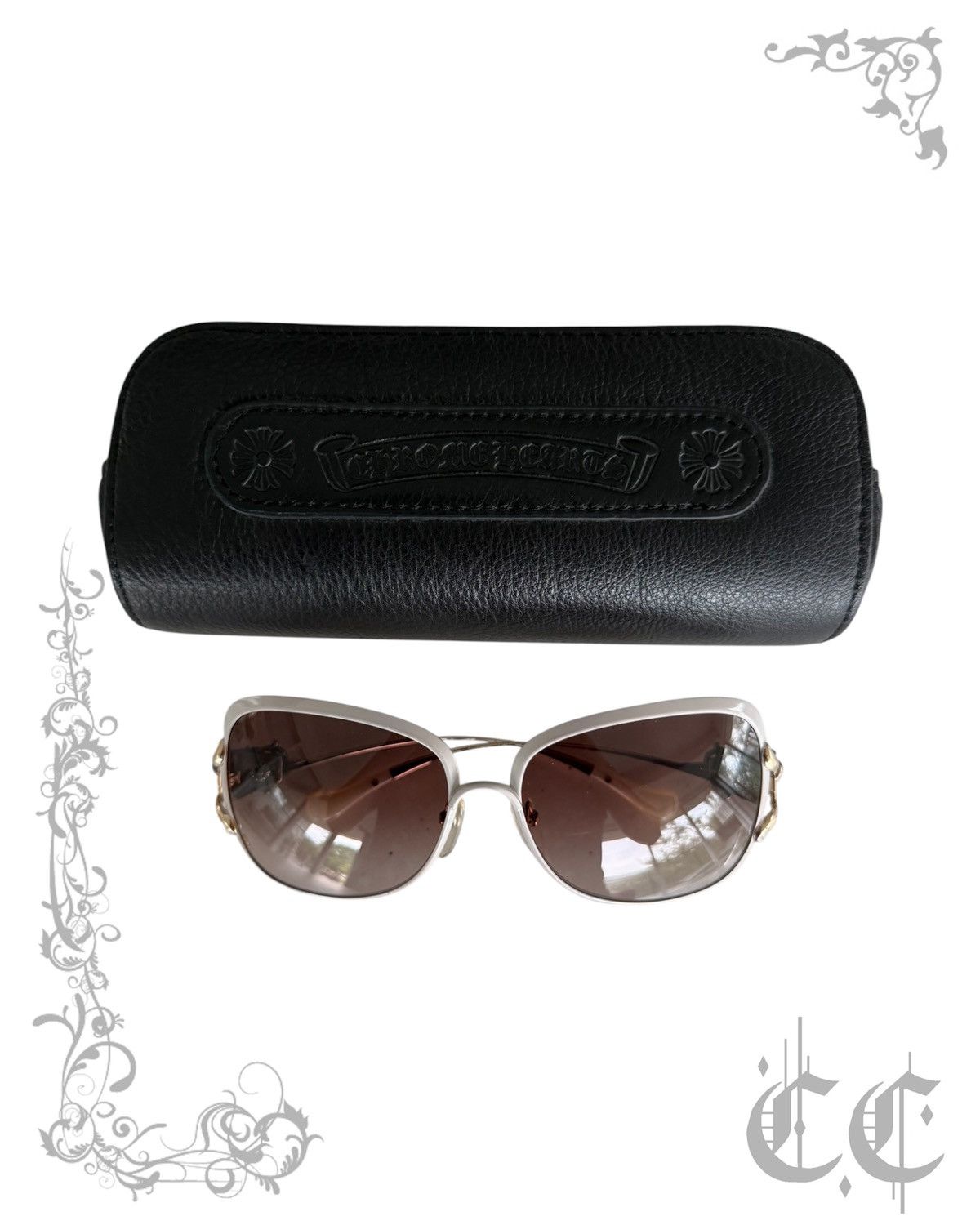 Chrome Hearts Chrome Hearts ‘Call Me Back Kate’ Sunglasses Size ONE SIZE - 4 Thumbnail
