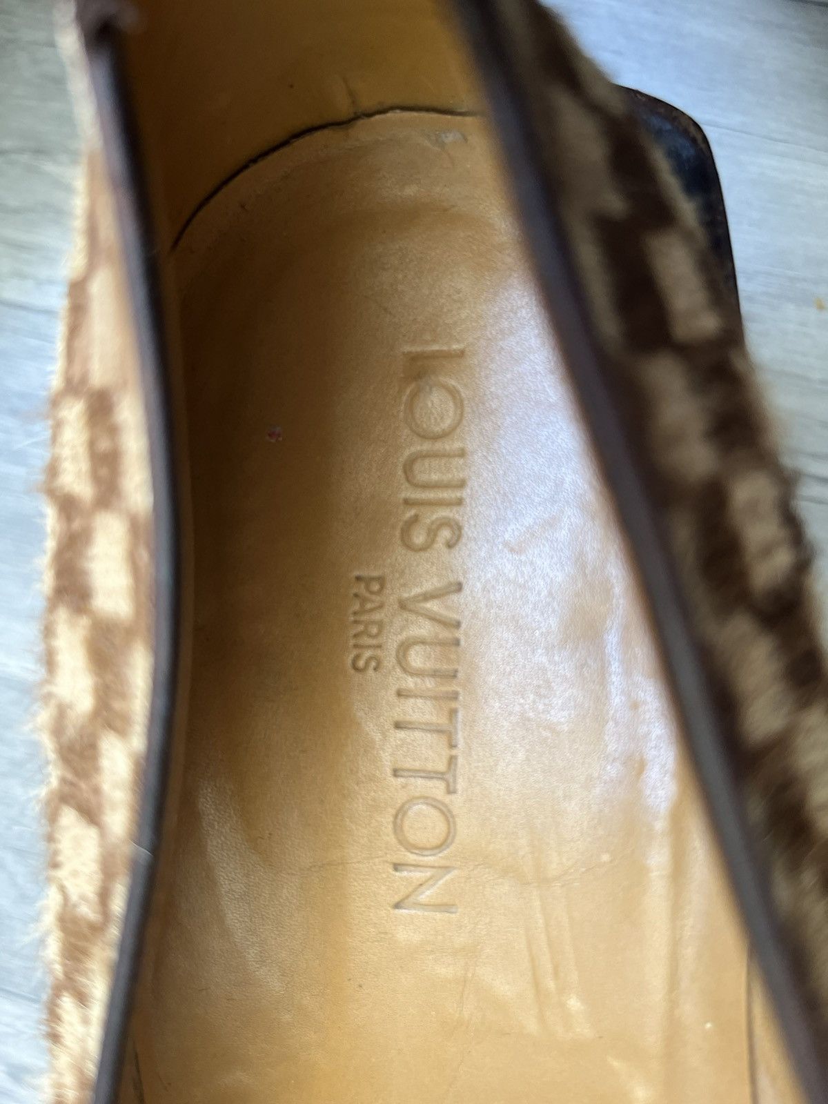 Louis Vuitton Louis vuitton damier pony hair draft square toe loafer Size US 9 / EU 42 - 14 Thumbnail