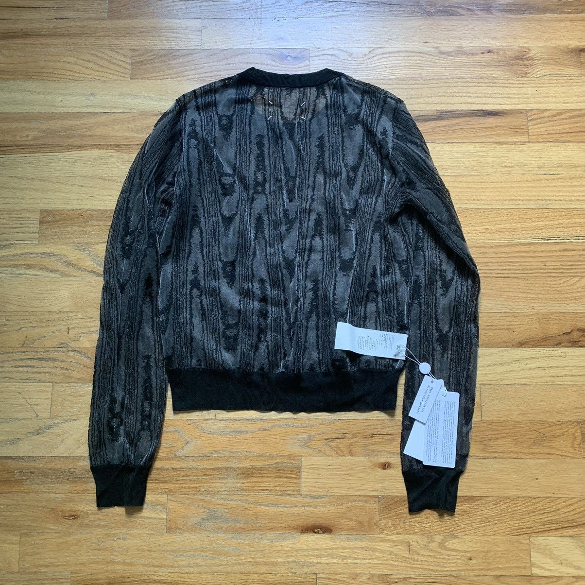 John Galliano SS2020 Sheer Knit Sweater Size L / US 10 / IT 46 - 4 Thumbnail