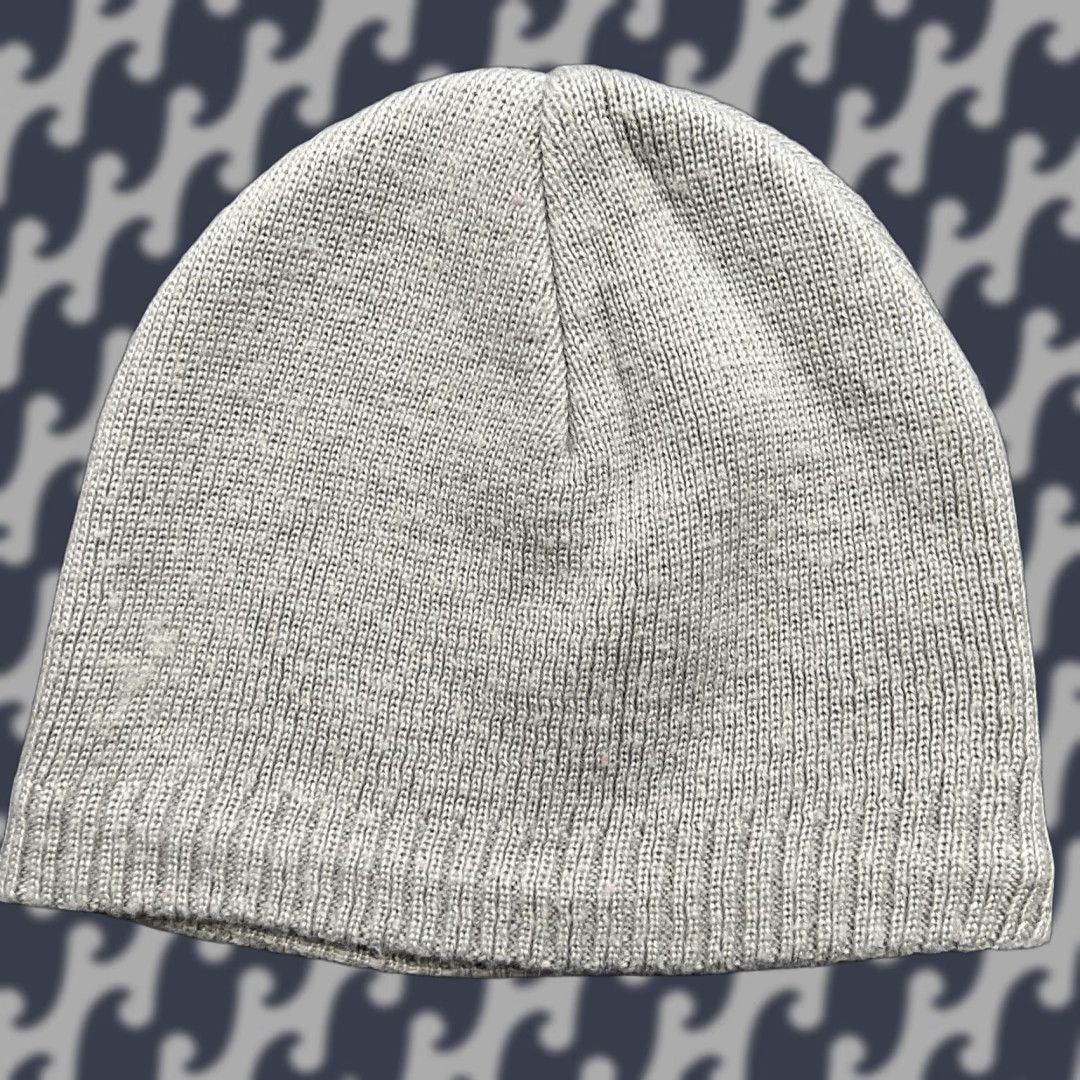 Salomon VINTAGE Salomon Beanie Hat One Size Wool Blend Gray Insulated Outdoor Sport Mens Womens Unisex Adults Beanie Thermal Insulated Hat Size ONE SIZE - 1 Thumbnail