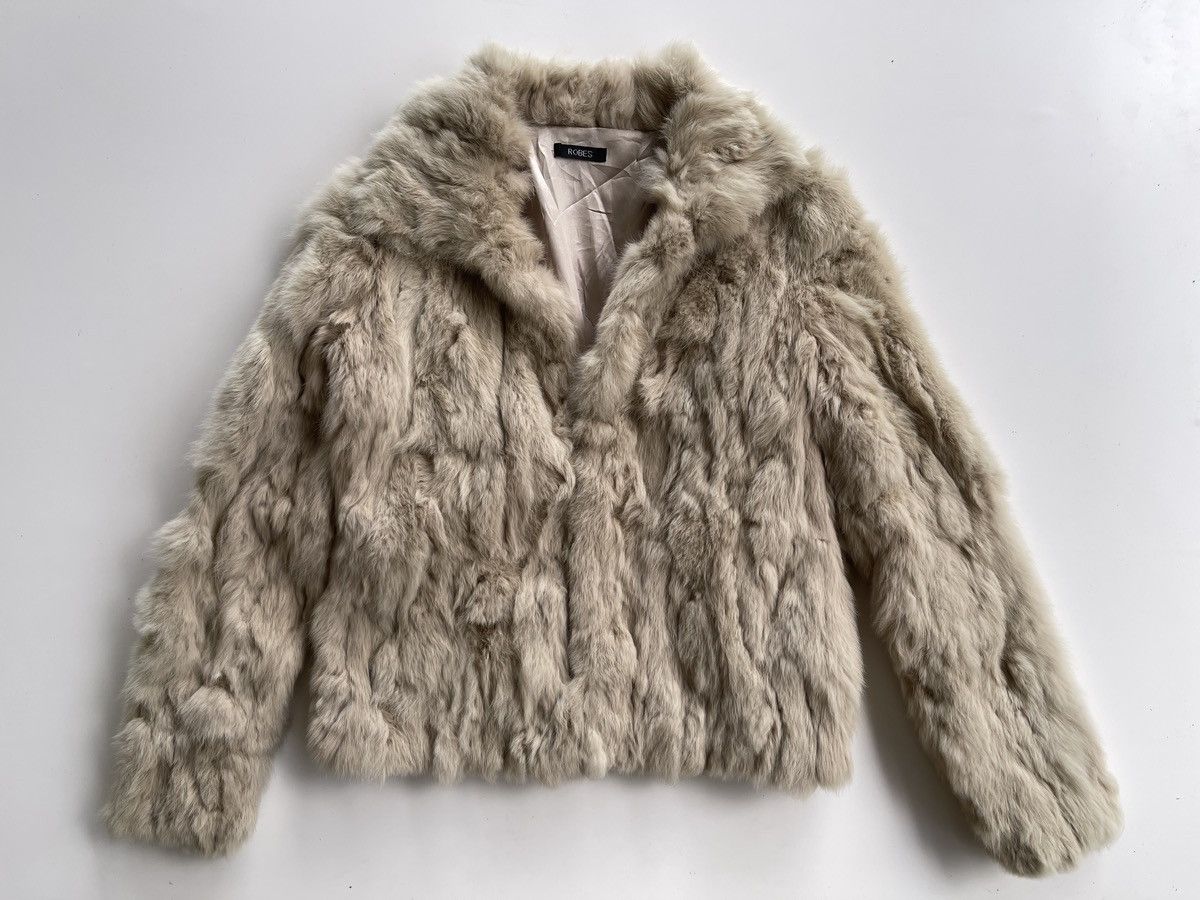 Vintage Vintage Robes Real Rabbit Fur Jacket Size M / US 6-8 / IT 42-44 - 5 Thumbnail