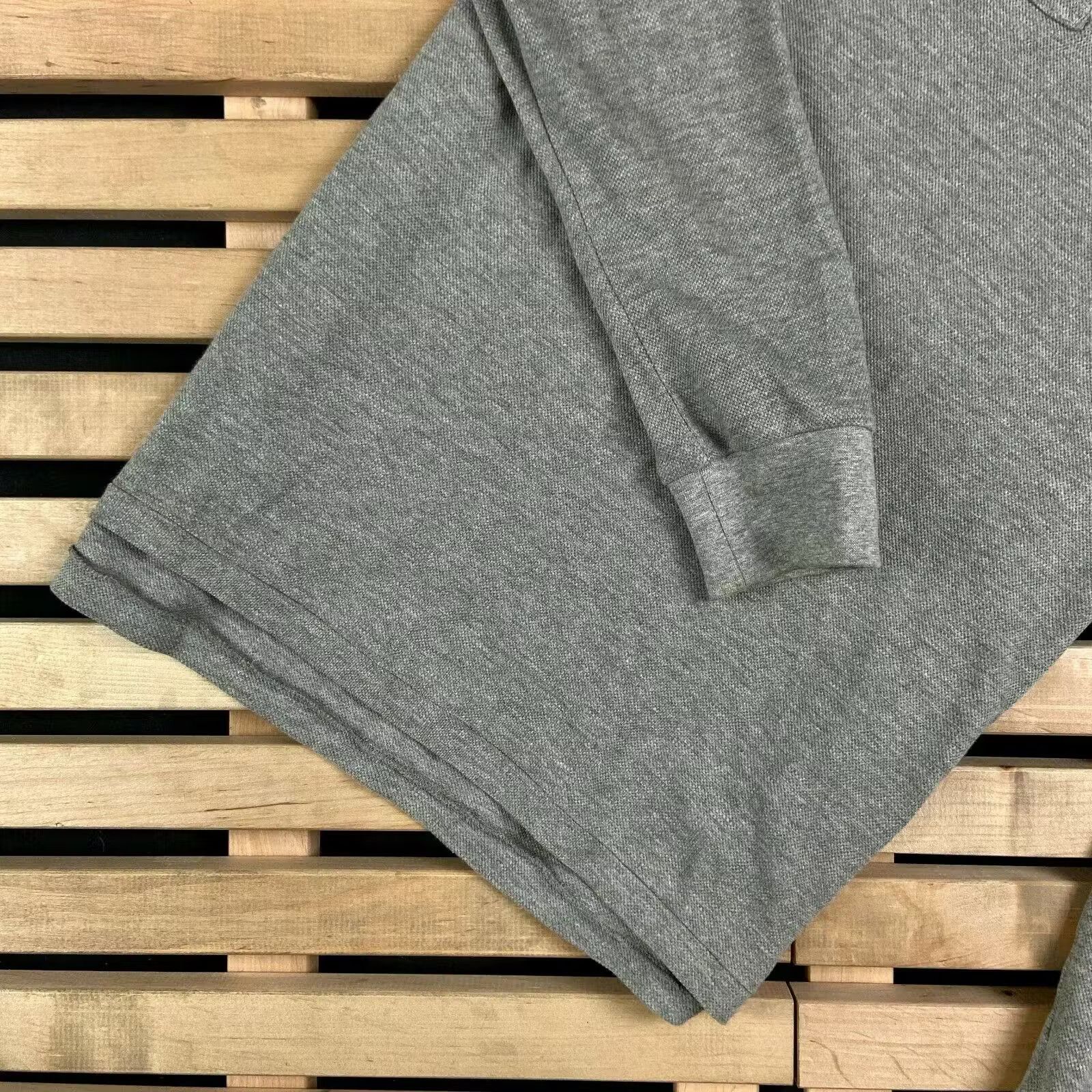 Polo Ralph Lauren × Ralph Lauren Mens Polo Long Sleeve Ralph Lauren Vintage Size L Size US L / EU 52-54 / 3 - 3 Thumbnail