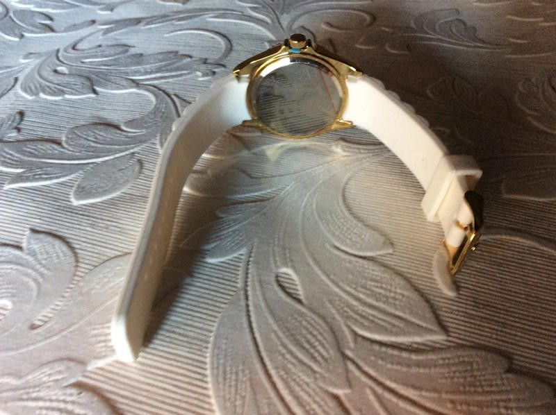 Designer Paul's Boutique Women's White Dial rubber strap watch Size ONE SIZE - 8 Thumbnail