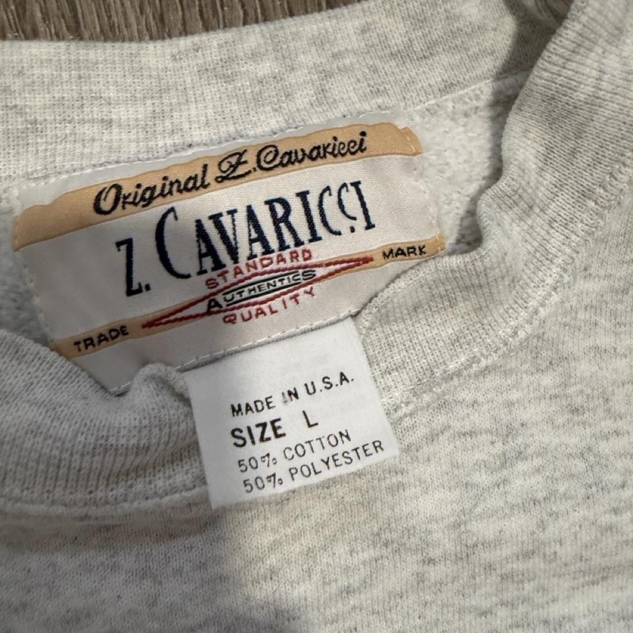 Other Vintage Z Cavaricci Blue Jeans Crewneck Sweatshirt Grey 90s Size US L / EU 52-54 / 3 - 3 Thumbnail
