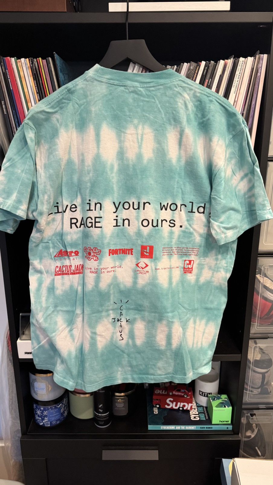 Playstation × Travis Scott Playstation x Fortnite Tie Dye Tee Size US M / EU 48-50 / 2 - 2 Thumbnail