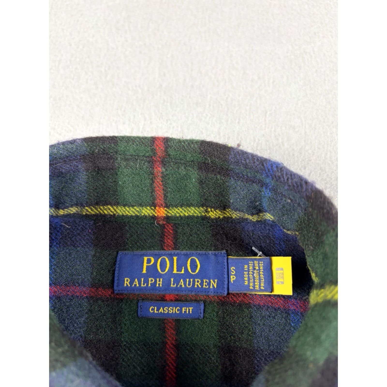 Polo Ralph Lauren **Polo Ralph Lauren Men's Small Plaid Wool Button-Up Shirt** User: **Ralph Lauren Men's Small Plaid Wool Button-Up Shirt** Size US S / EU 44-46 / 1 - 7 Thumbnail