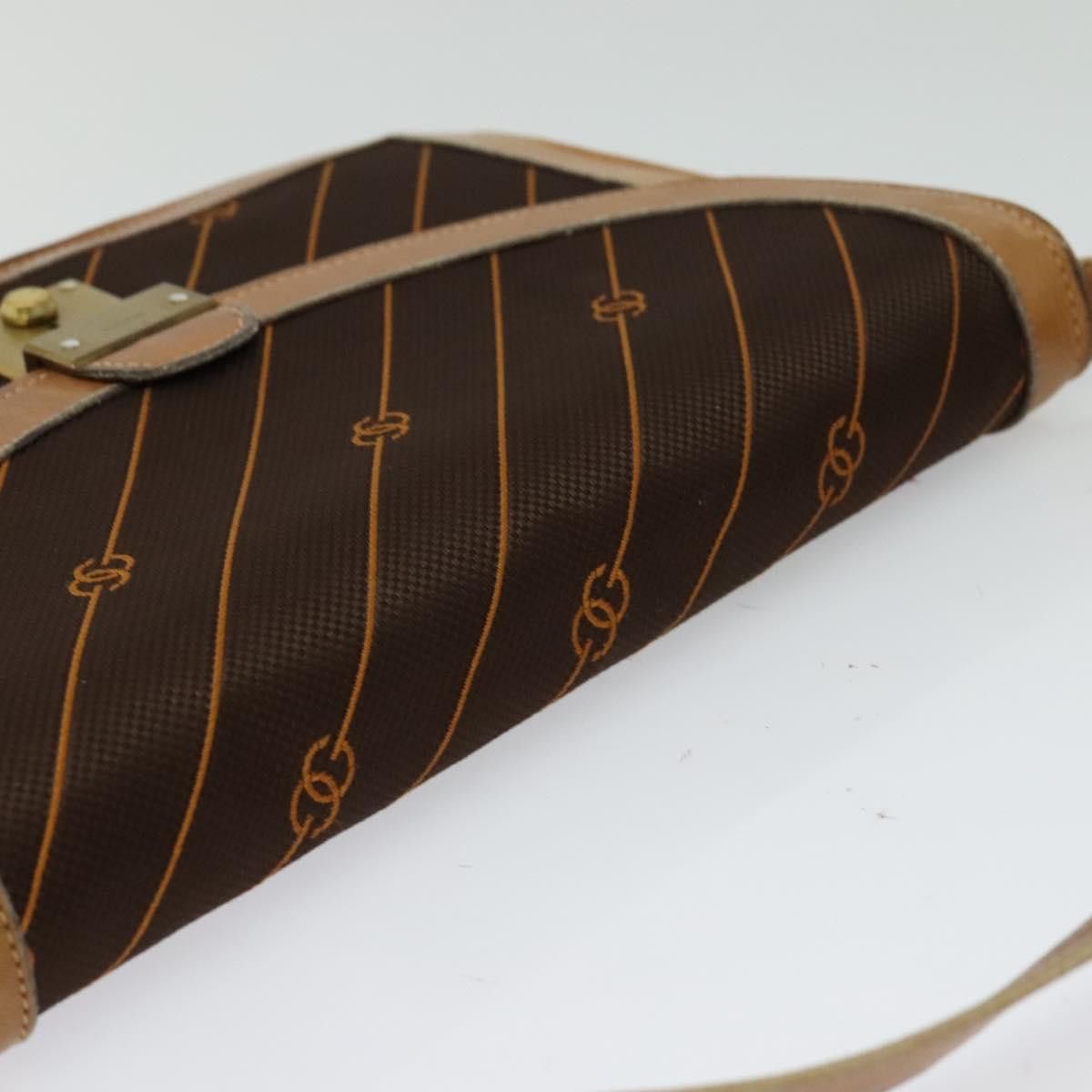 Gucci GUCCI Shoulder Bag Canvas Leather Brown Gold Size ONE SIZE - 6 Thumbnail