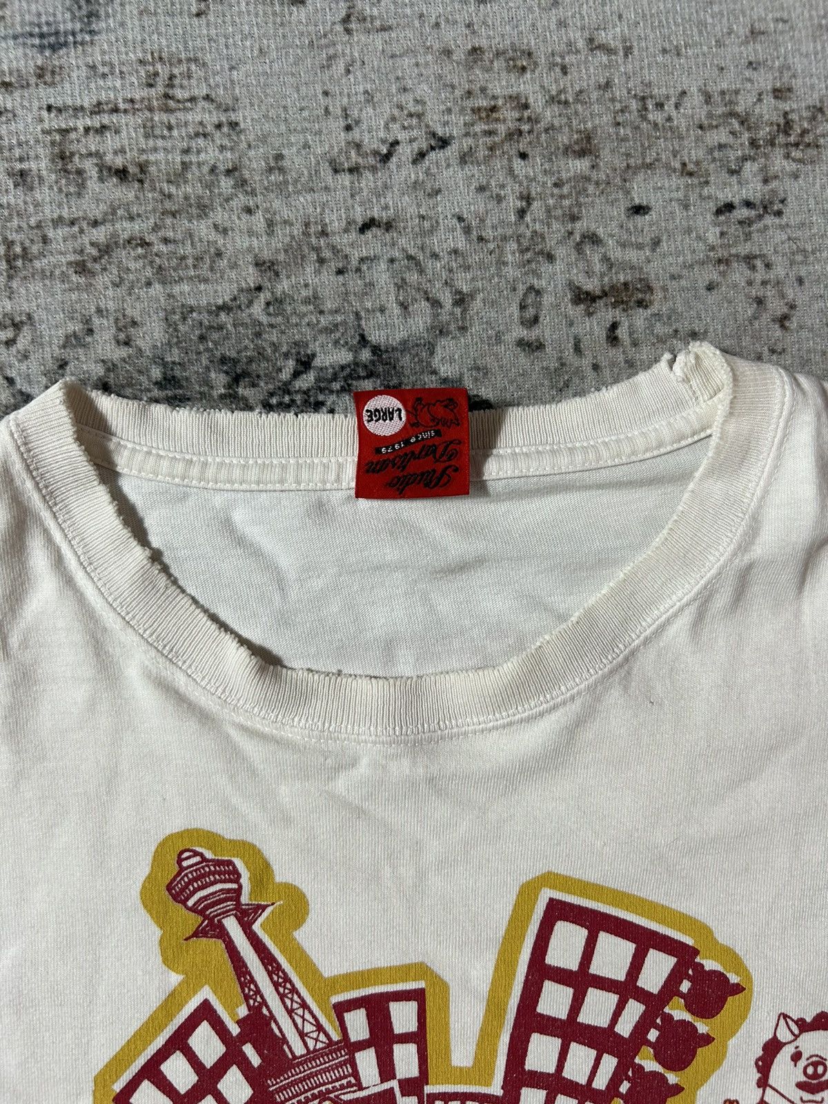 Japanese Brand × Studio D'Artisan × Vintage Vintage Studio D'artisan Special Pig T shirt Size US L / EU 52-54 / 3 - 10 Thumbnail