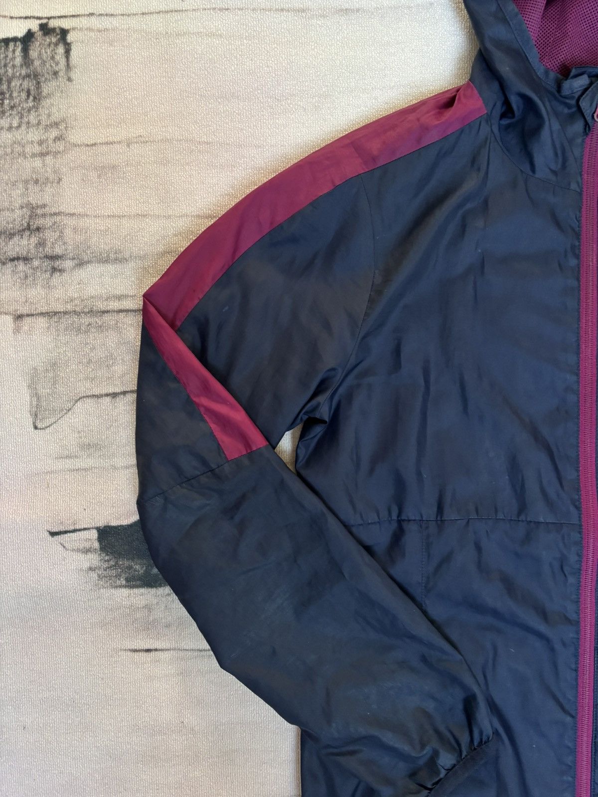 Puma Puma navy and red windbreaker jacket unisex size S Size S / US 4 / IT 40 - 2 Thumbnail