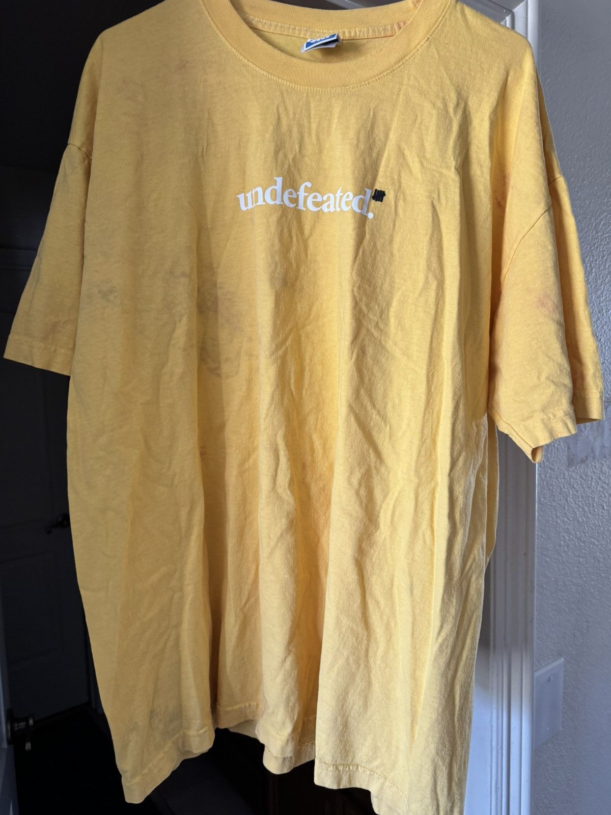 Undefeated Undefeated logo tee Size US XL / EU 56 / 4 - 1 Thumbnail