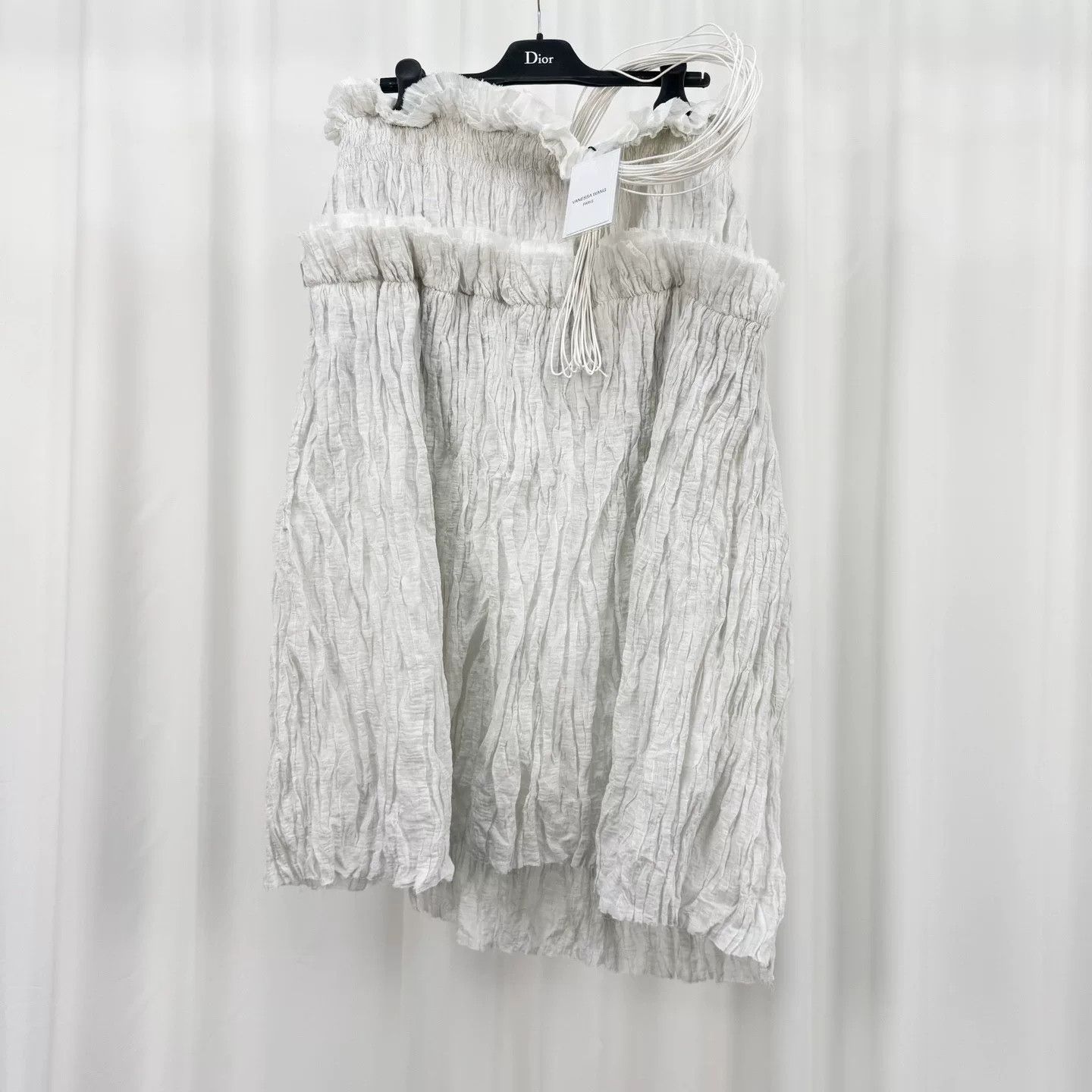 Other Vanessa Wang Multi-Layer Ruffled Slip Dress Size M / US 6-8 / IT 42-44 - 1 Thumbnail