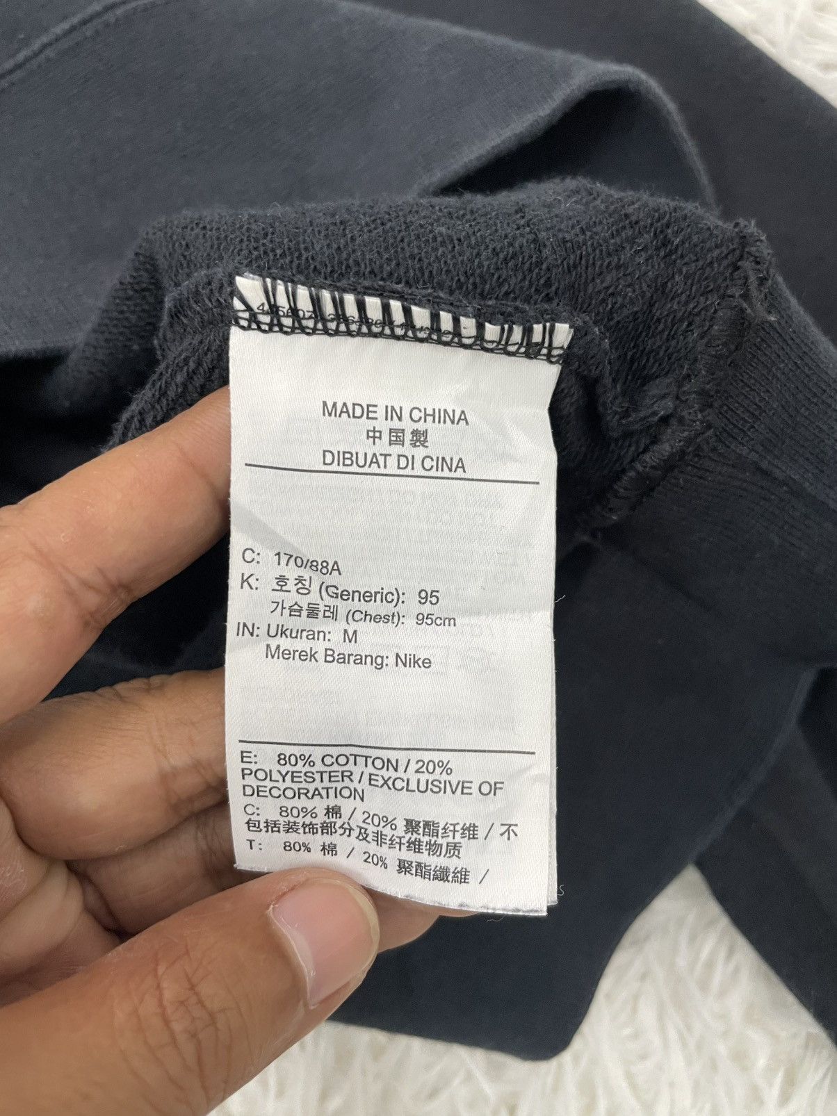 Nike Grailed Faded Nike Double Swoosh Sweatshirt Size US M / EU 48-50 / 2 - 14 Thumbnail