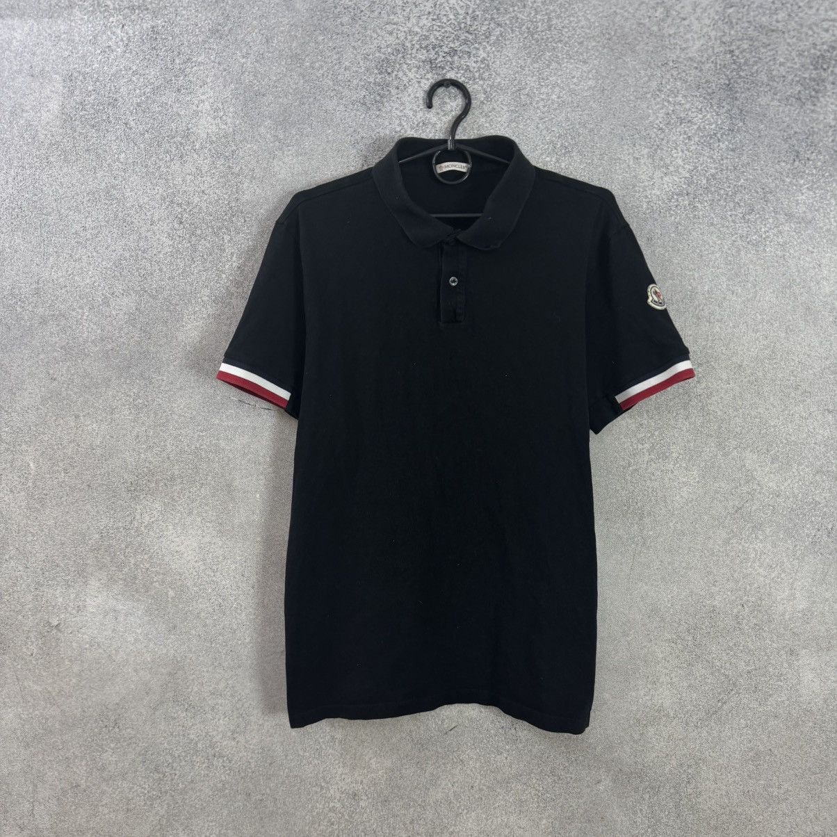 Moncler Moncler Polo T-shirt Logo sleeve Size US L / EU 52-54 / 3 - 1 Thumbnail