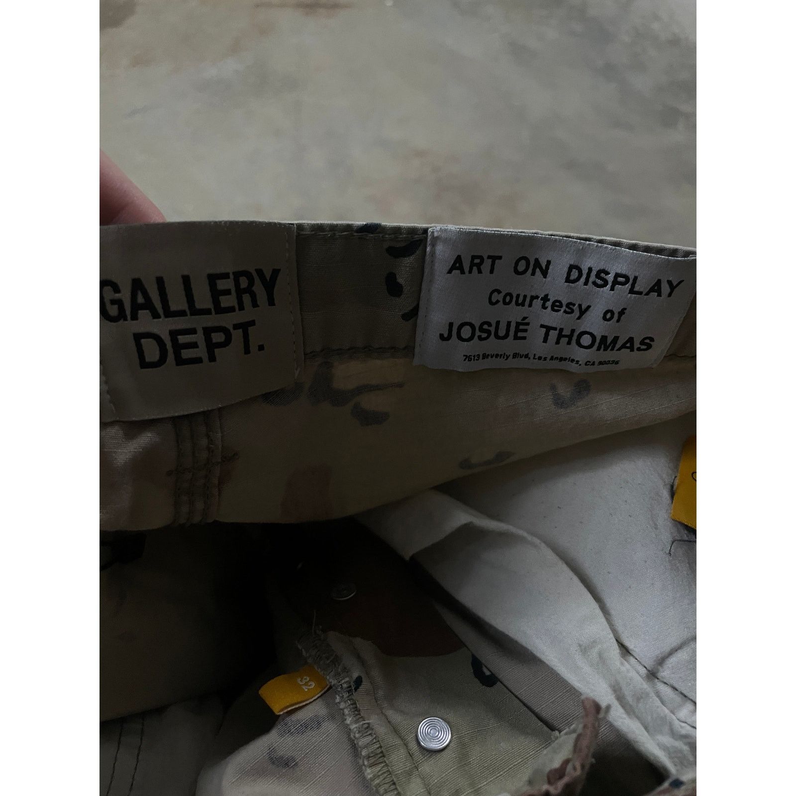 Gallery Dept. Gallery Dept Camo Flare Pants New 32 Size US 32 / EU 48 - 3 Thumbnail