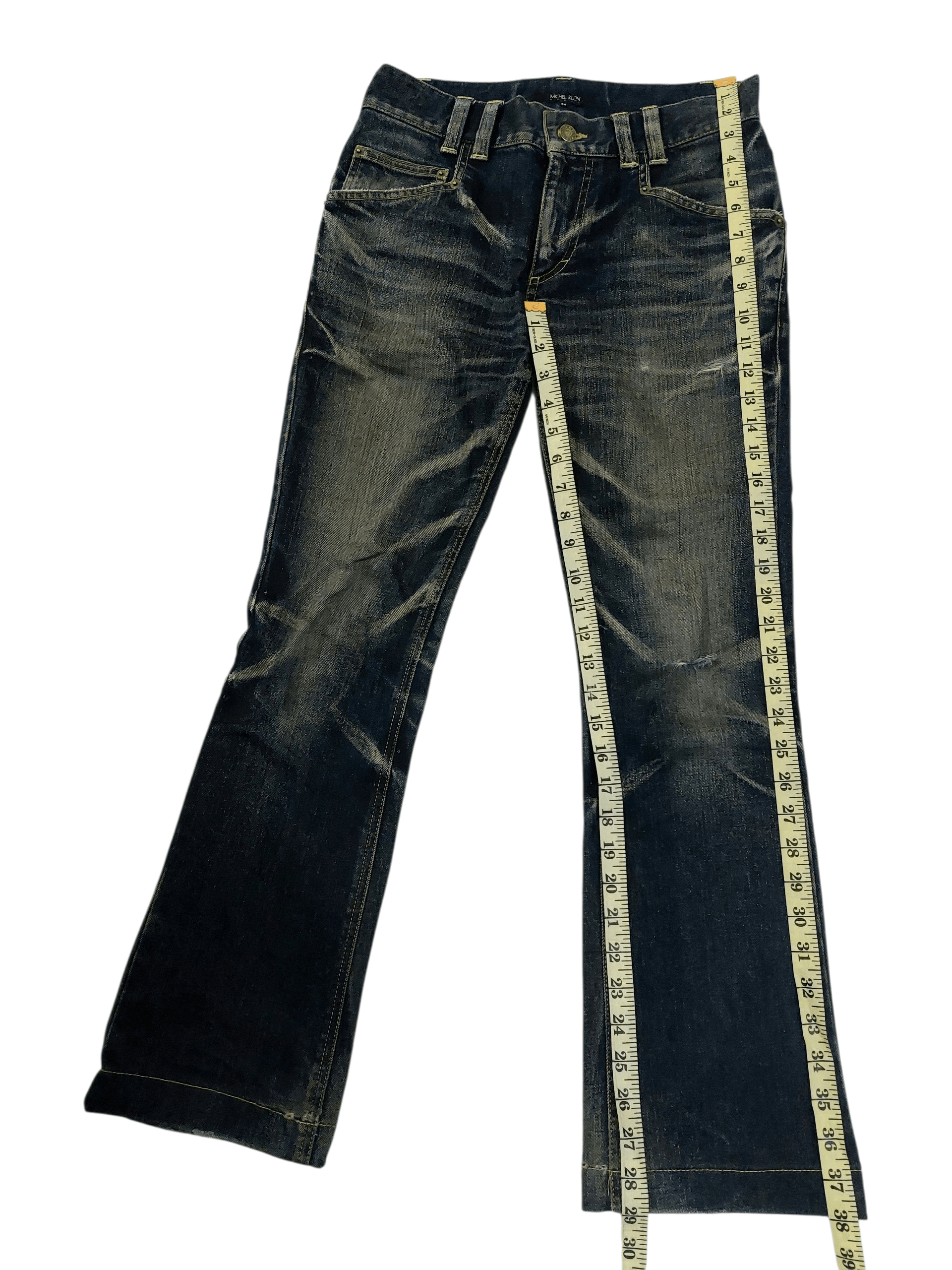 Tornado Mart MKlein Japan Flared Claws Mark Denim Size US 30 / EU 46 - 21 Thumbnail