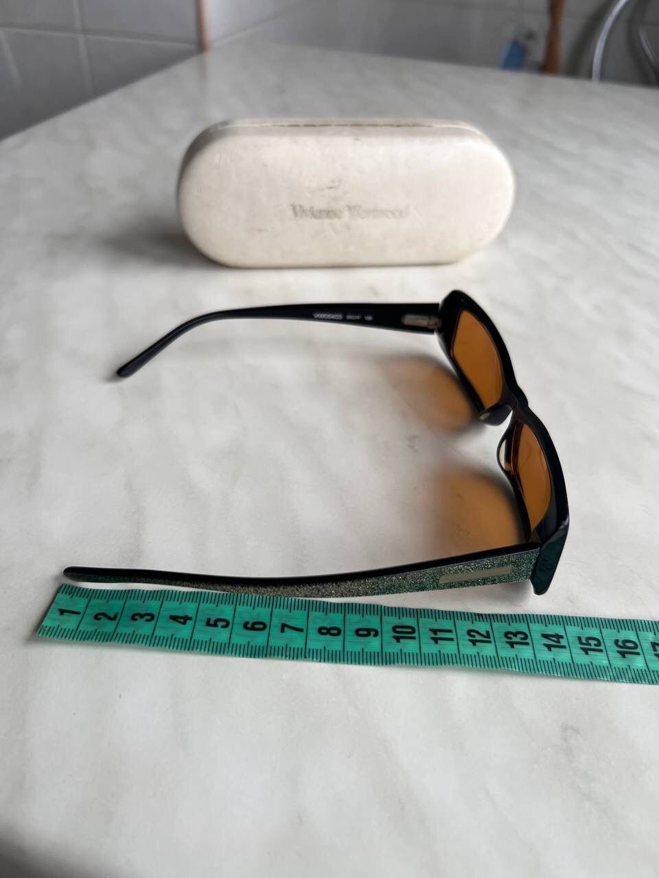 Vivienne Westwood Vivienne Westwood Vintage Shine Glitter Frame Eyeglasses Y2K Size ONE SIZE - 16 Thumbnail