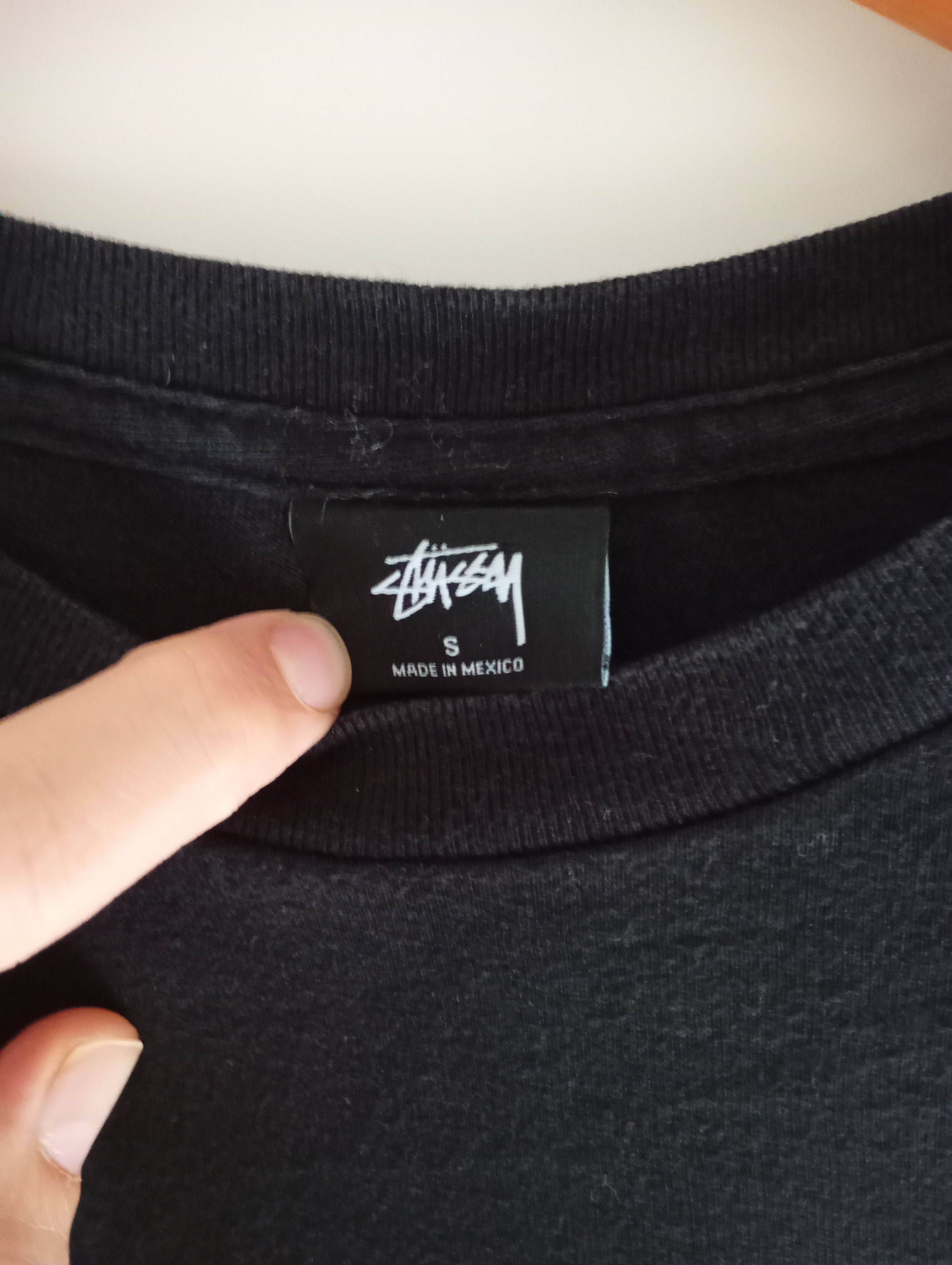 Stussy Vintage Stussy Black Long Sleeve Tshirt S Size US S / EU 44-46 / 1 - 3 Thumbnail
