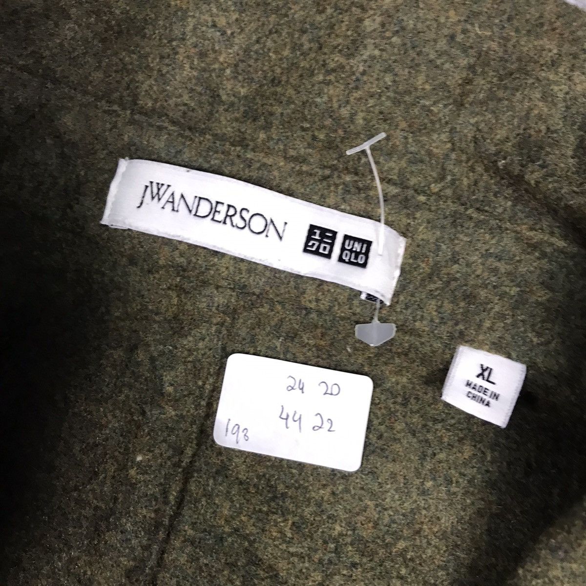 JW Anderson J.W ANDERSON WOOL BUTTON JACKET LONG COAT Size US XL / EU 56 / 4 - 12 Thumbnail
