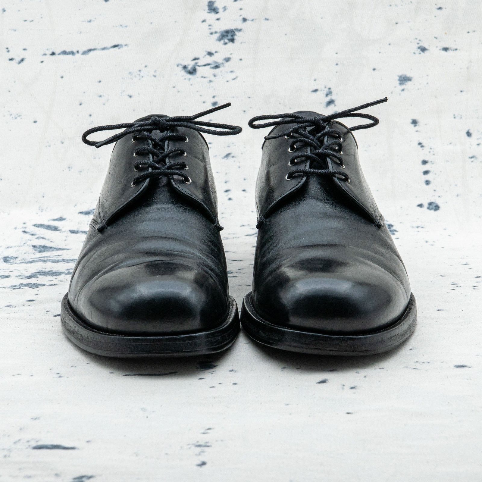 Prada Iconic prada black patina leather vintage formal shoes Size US 9 / EU 42 - 2 Thumbnail