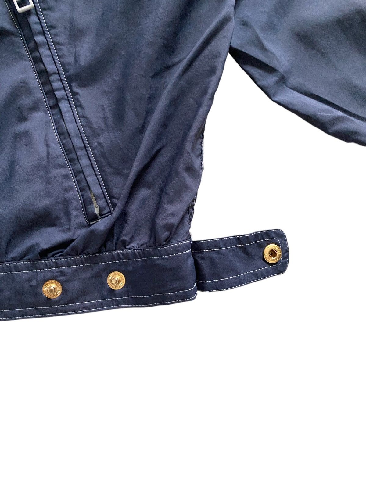 Burberry VTG 80's Burberry's Sport Traveller hoodie gold button Size US M / EU 48-50 / 2 - 5 Thumbnail