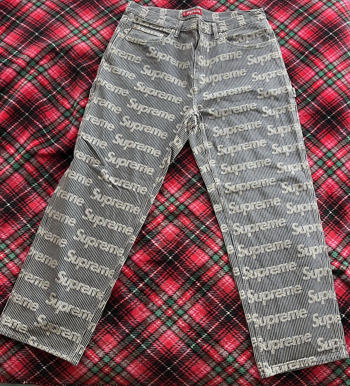 Supreme Supreme Denim Painter Pant Stripe Size 36 | Grailed