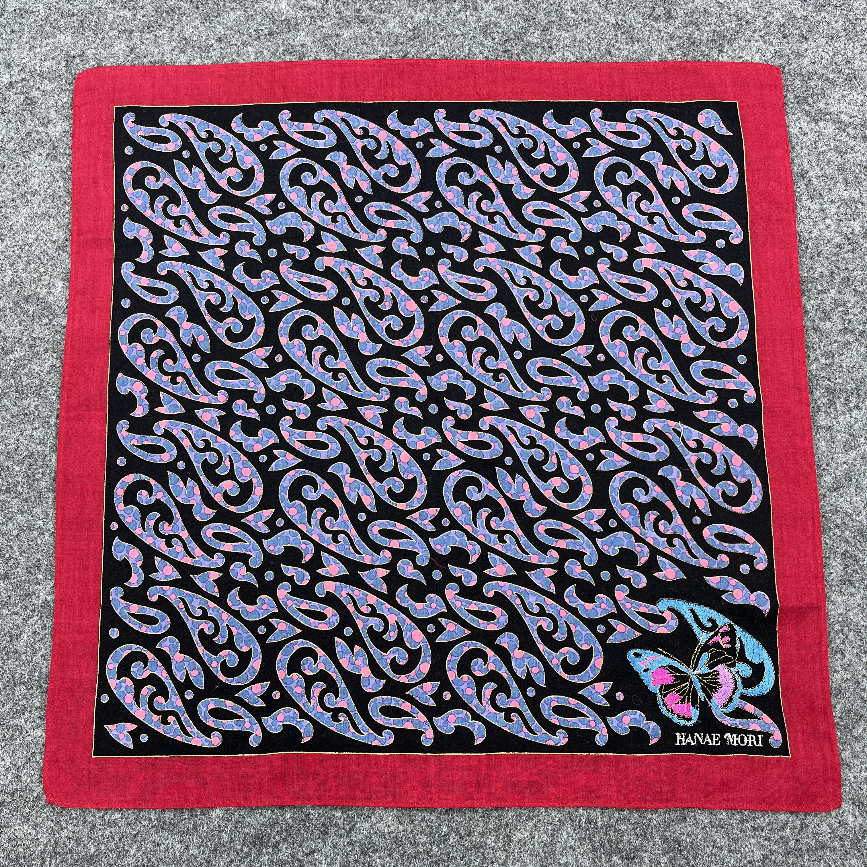 Hanae Mori × Japanese Brand Hanae Mori Handkerchief / Bandana / Neckerchief B708 Size ONE SIZE - 2 Thumbnail