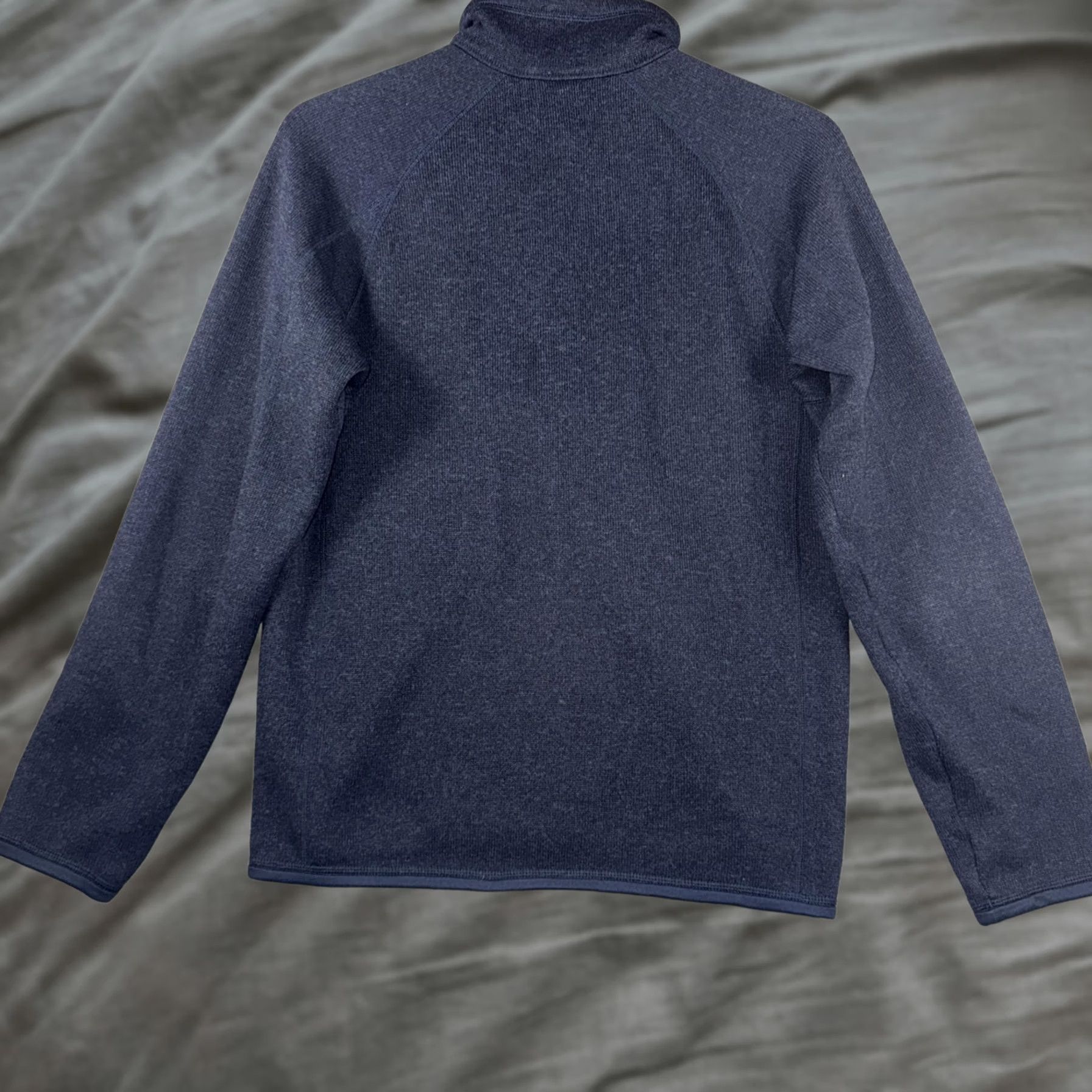 Patagonia Patagonia Pullover Hoodie Mens Small Blue 1/4 Zip Fleece Hiking Regular Fit Raglan Sleeve Mock Neck Pocket Size US S / EU 44-46 / 1 - 1 Thumbnail