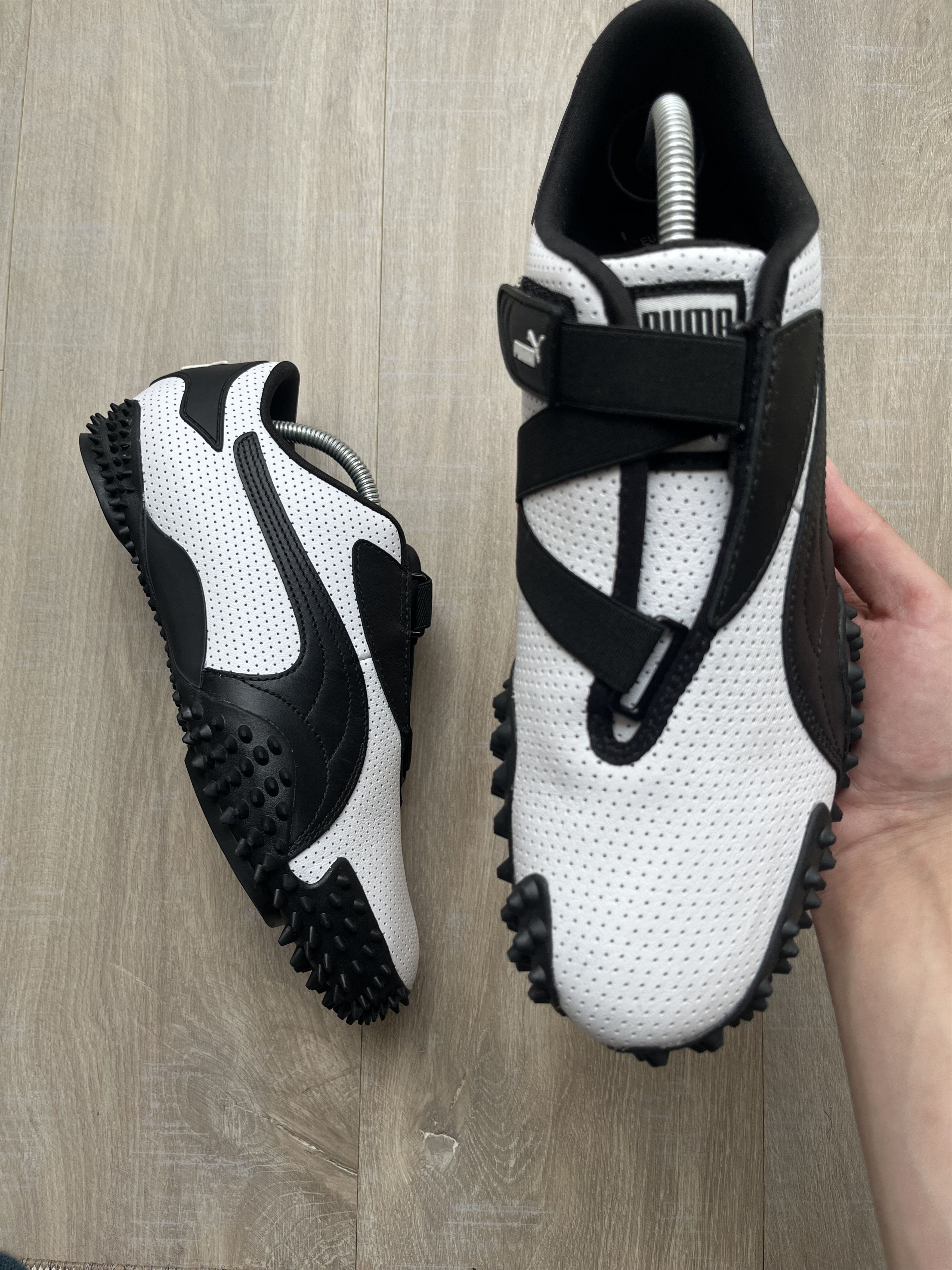 Puma Puma Mostro Perforated Sneakers Shoes White US10.5 Size US 10.5 / EU 43-44 - 2 Thumbnail