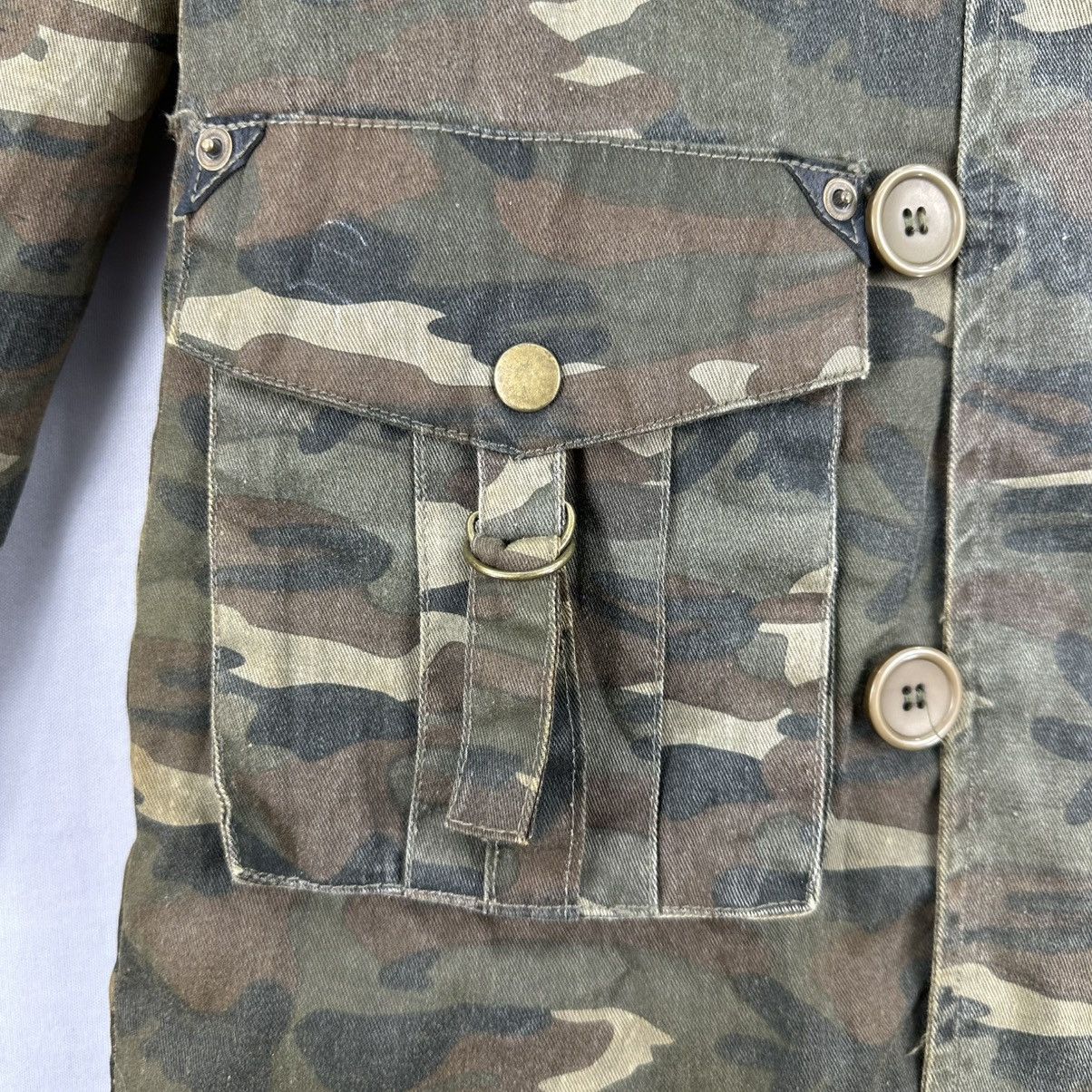 If Six Was Nine Vintage Parka Camo Fur Hoodie Punk LGB Style by Body Shake Size XS / US 0-2 / IT 36-38 - 12 Thumbnail