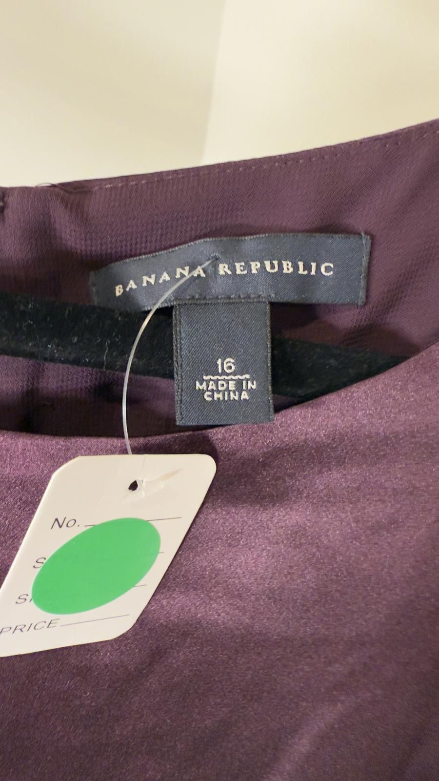 Banana Republic Banana Republic Burgundy Dress - Size 16 Size XXL / US 16-18 / IT 52-54 - 3 Thumbnail