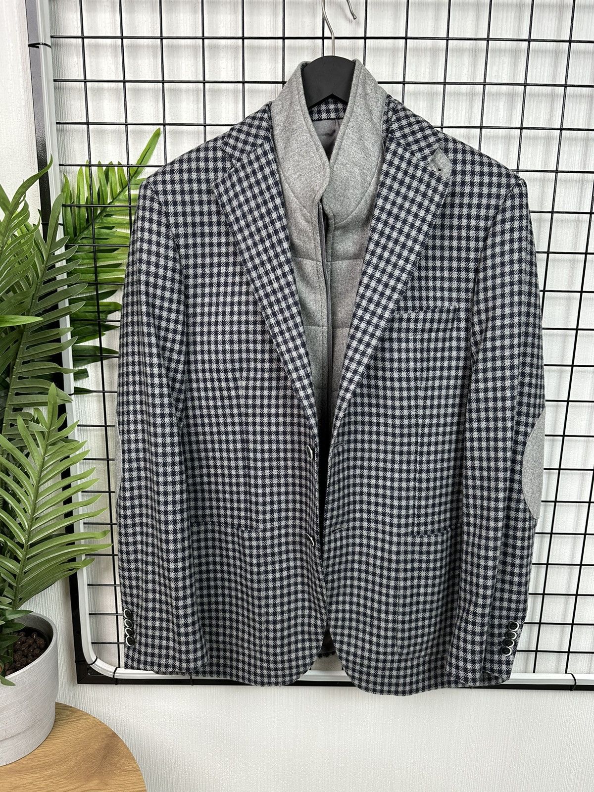 Boggi Boggi Milano Wool Sport Coat Blazer Jacket Men 50R Size US L / EU 52-54 / 3 - 6 Thumbnail