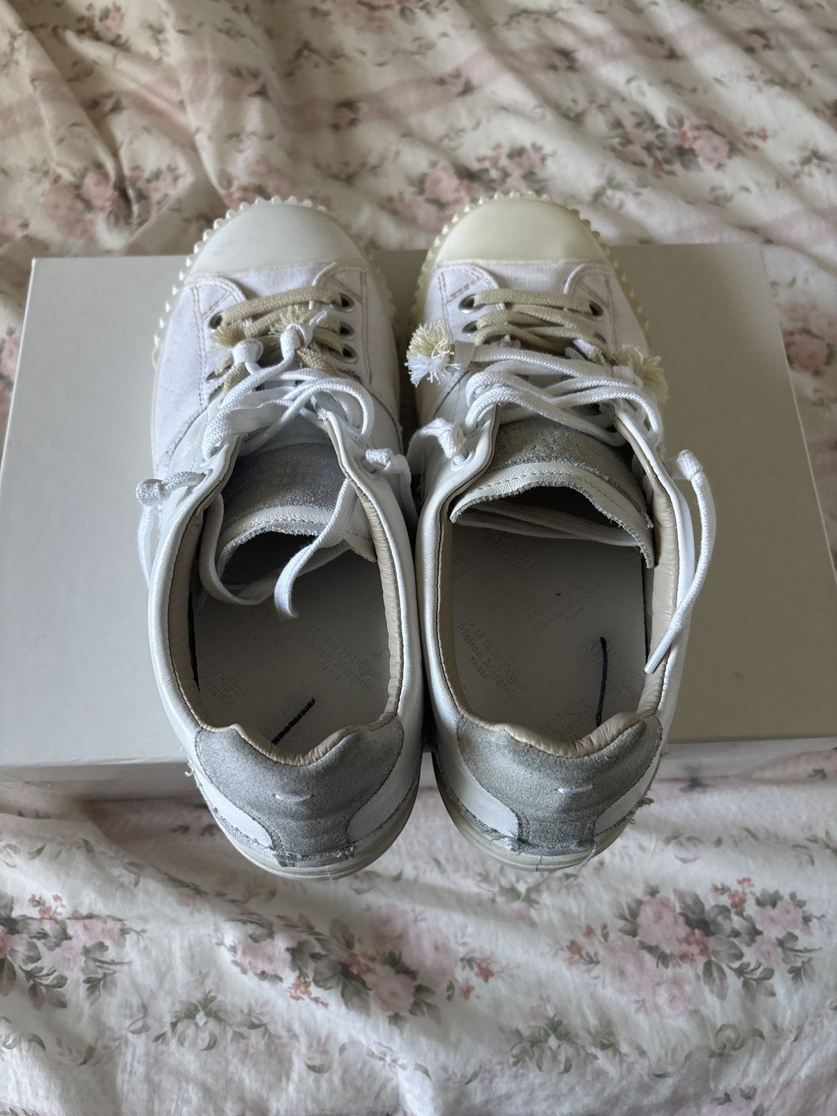 Maison Margiela Maison Margiela New Evolution Sneakers White Men’s EU 40/US Size US 7 / EU 40 - 6 Thumbnail