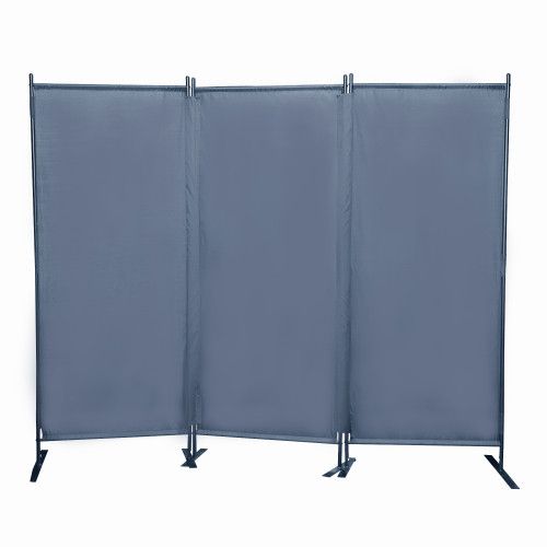 Designer × Homemade 6 Ft Modern Room Divider, 3-Panel Folding Privacy Screen w/ Size US L / EU 52-54 / 3 - 7 Thumbnail