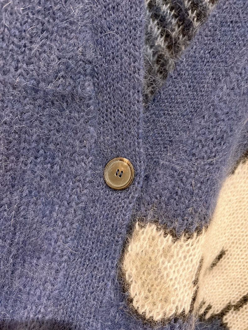 Loewe LOEWE Polar bear long knit cardigan Size XS / US 0-2 / IT 36-38 - 3 Thumbnail