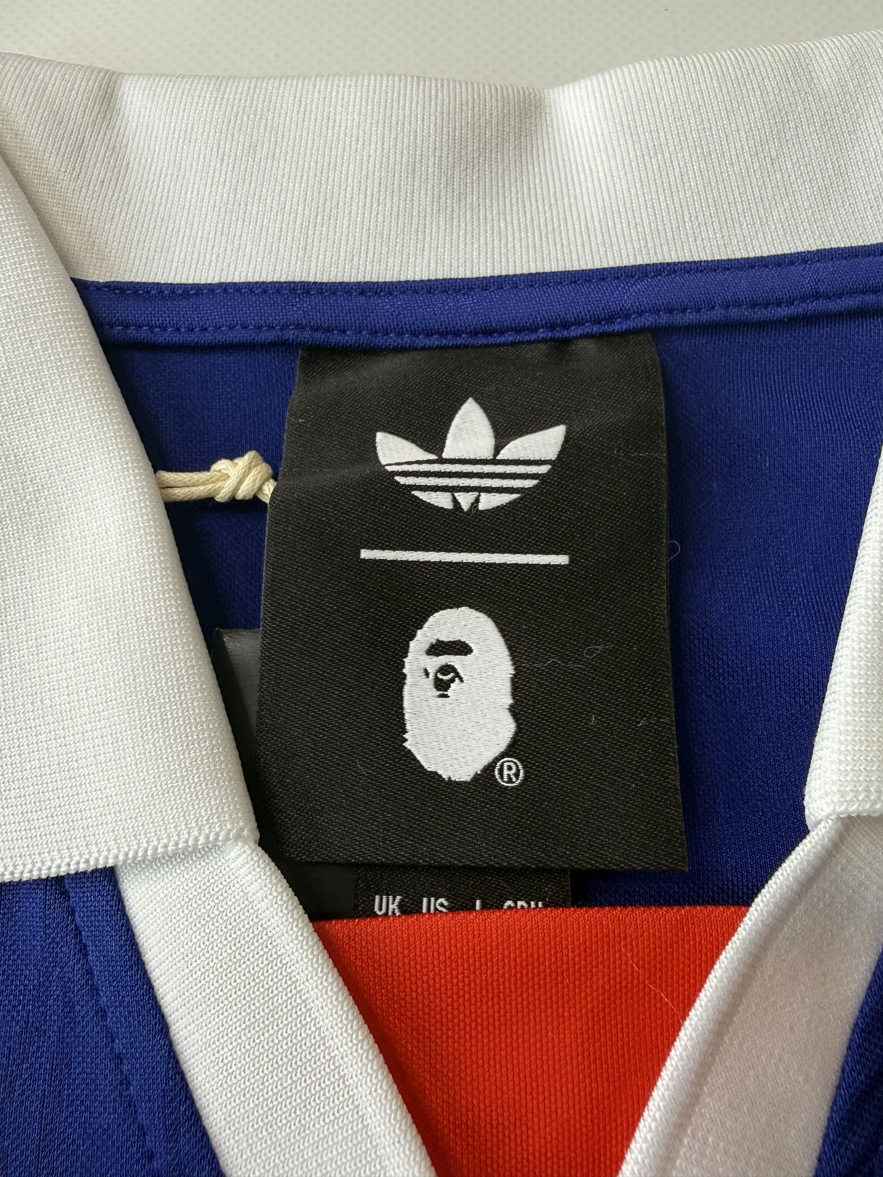 Adidas × Bape BAPE X ADIDAS SSL FLAME JERSEY Size US M / EU 48-50 / 2 - 10 Thumbnail