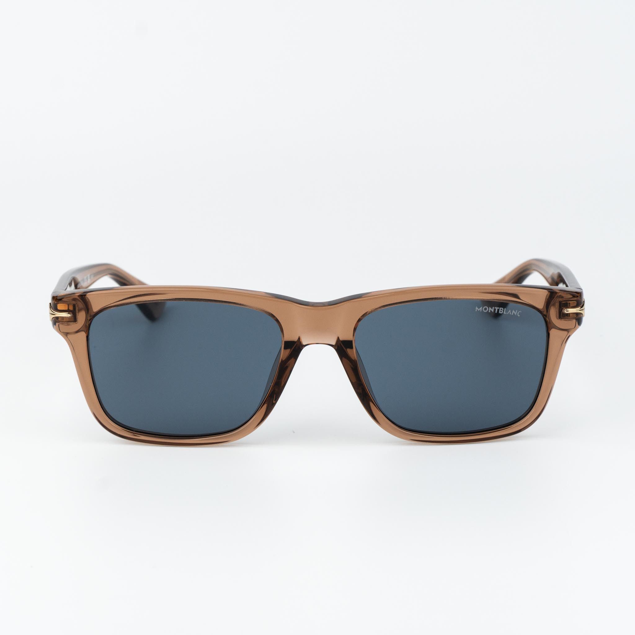 Montblanc Montblanc Men Sunglasses Square MB0263S 005 NEW AUTHENTIC Size ONE SIZE - 2 Thumbnail
