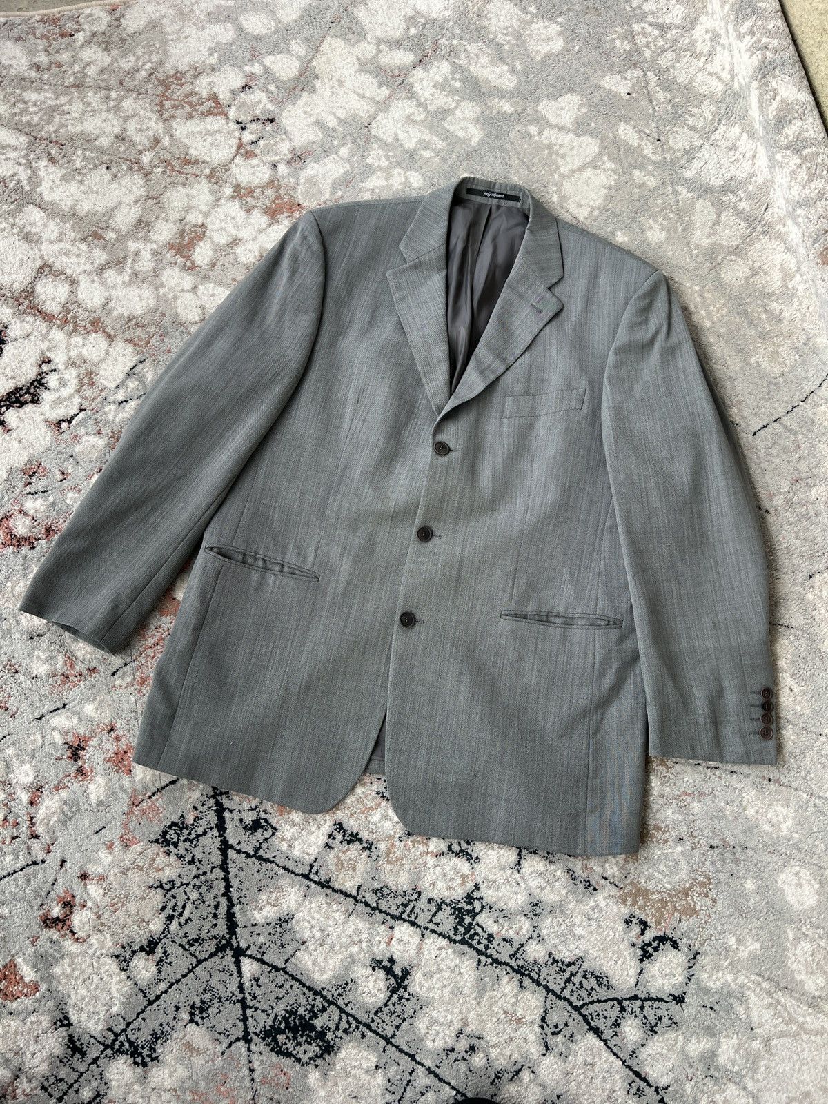 Yves Saint Laurent Yves Saint Lauren Vintage Blazer Size 54 Size US L / EU 52-54 / 3 - 1 Thumbnail