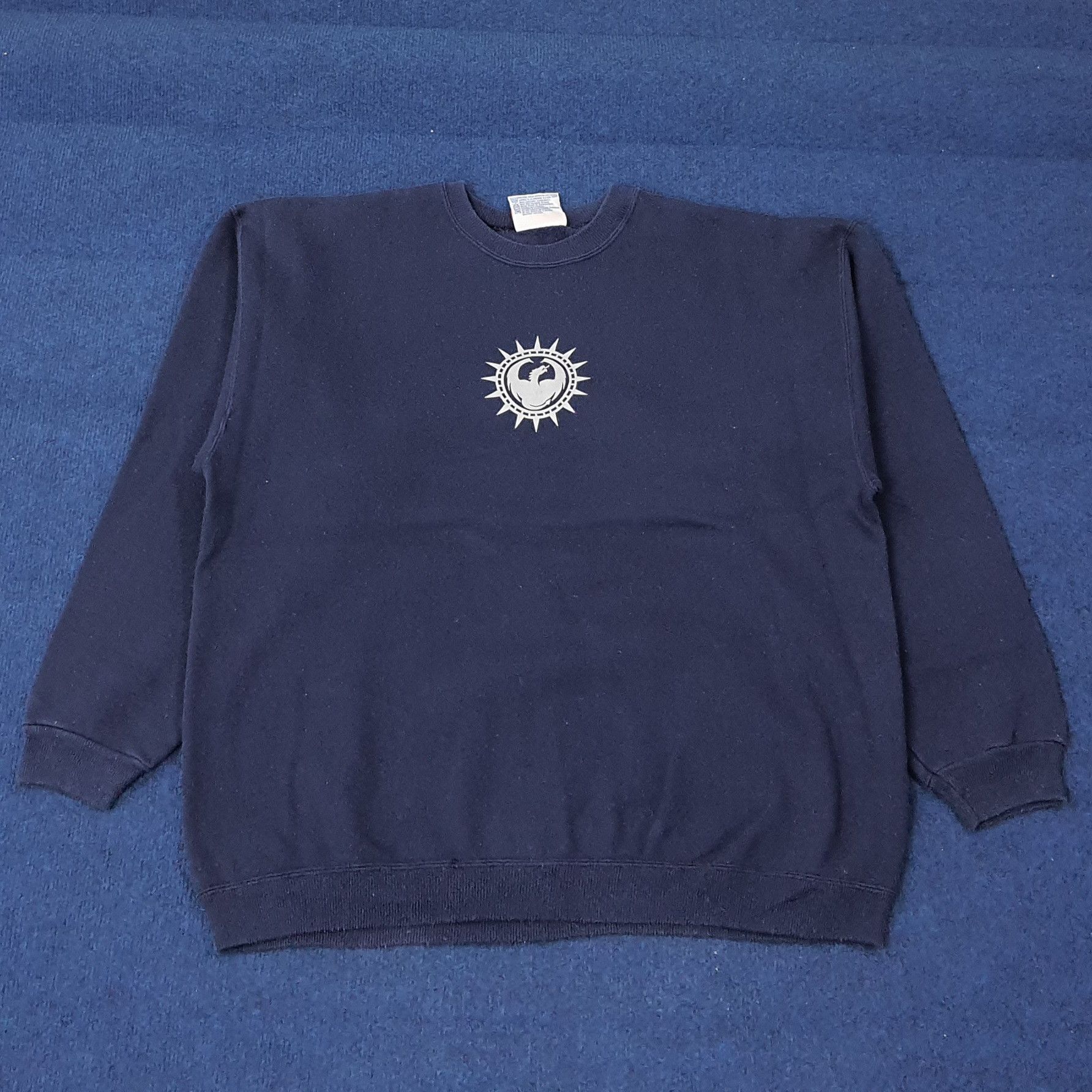 Vintage Vintage Dragon Optical Sweatshirt C263N23 Size US L / EU 52-54 / 3 - 3 Thumbnail