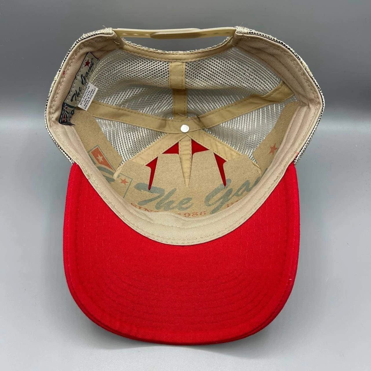 The Game Vintage Texas Tech Red Raiders Trucker Hat NCAA Snap Back Size ONE SIZE - 2 Thumbnail