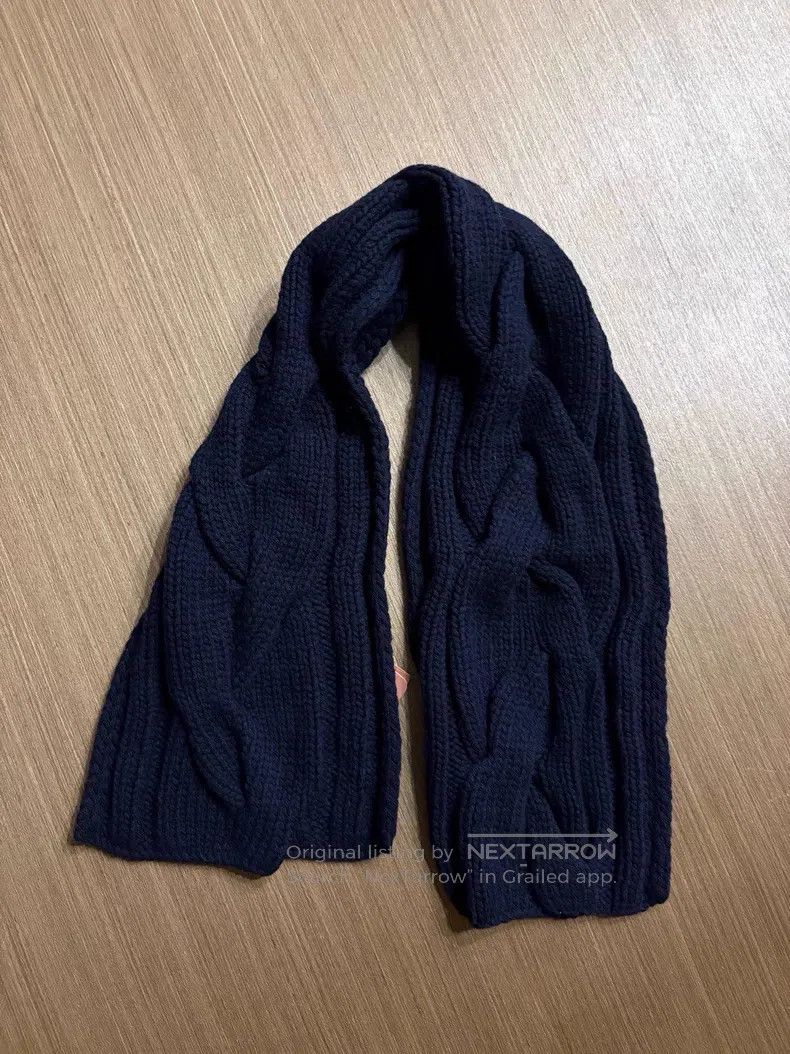 Loro Piana Loro Piana Women's Lama Knit Scarf Size ONE SIZE - 3 Thumbnail