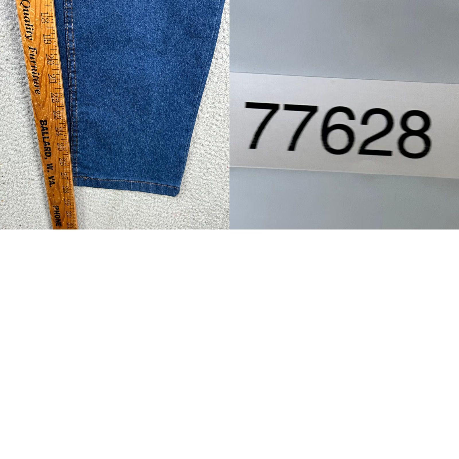 Izod VINTAGE Izod Sport Flex Men Slim Jeans 38X30 Blue 5 Pockets Comfort Stretch Denim NEW Size US 38 / EU 54 - 8 Thumbnail