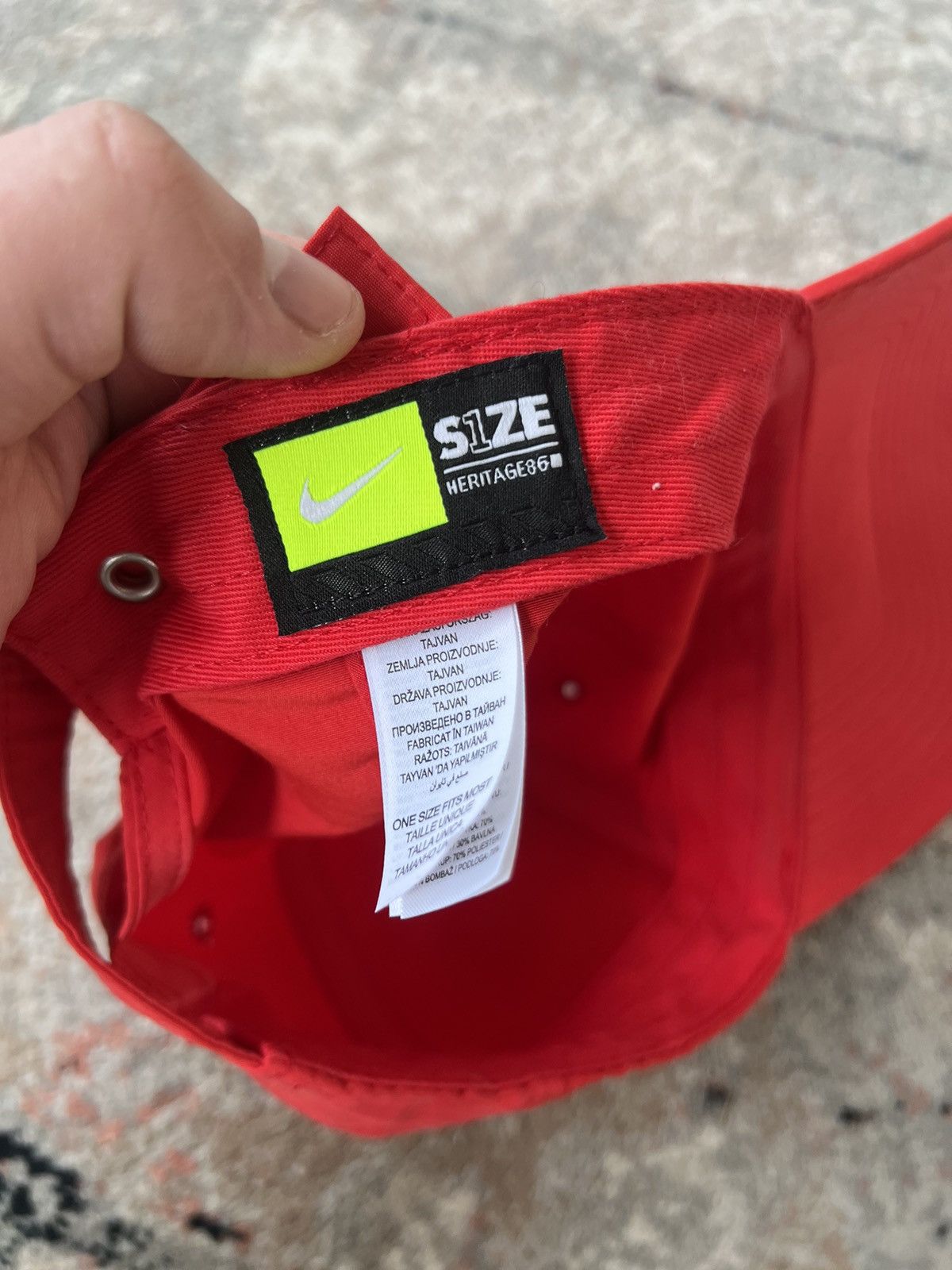 Nike Nike Cap Heritage 86 Size ONE SIZE - 5 Thumbnail