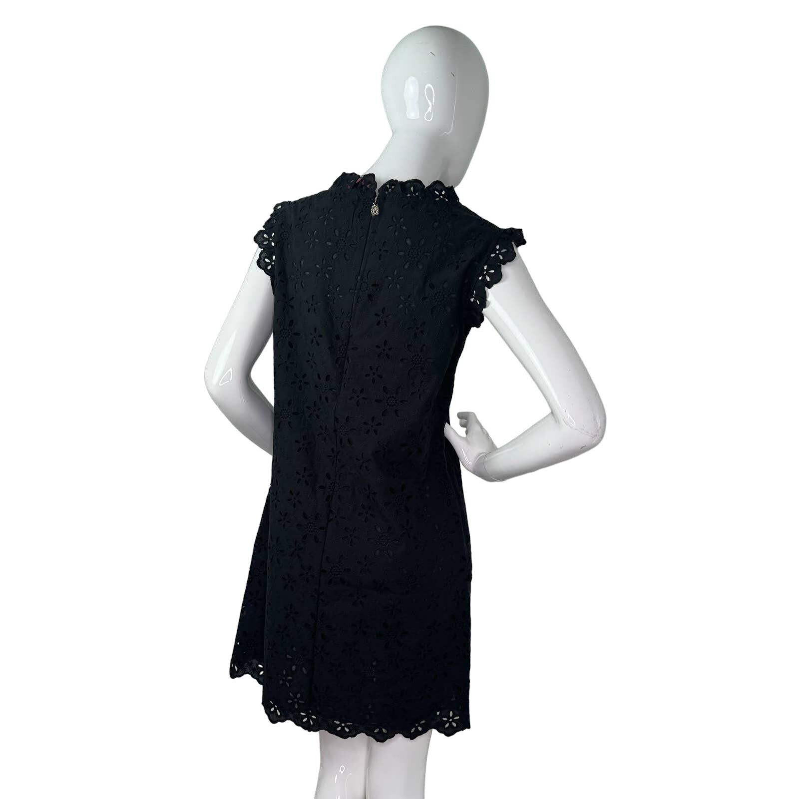Kate Spade Kate Spade Daisy Eyelet Shift Dress SIZE 4 Size S / US 4 / IT 40 - 8 Thumbnail